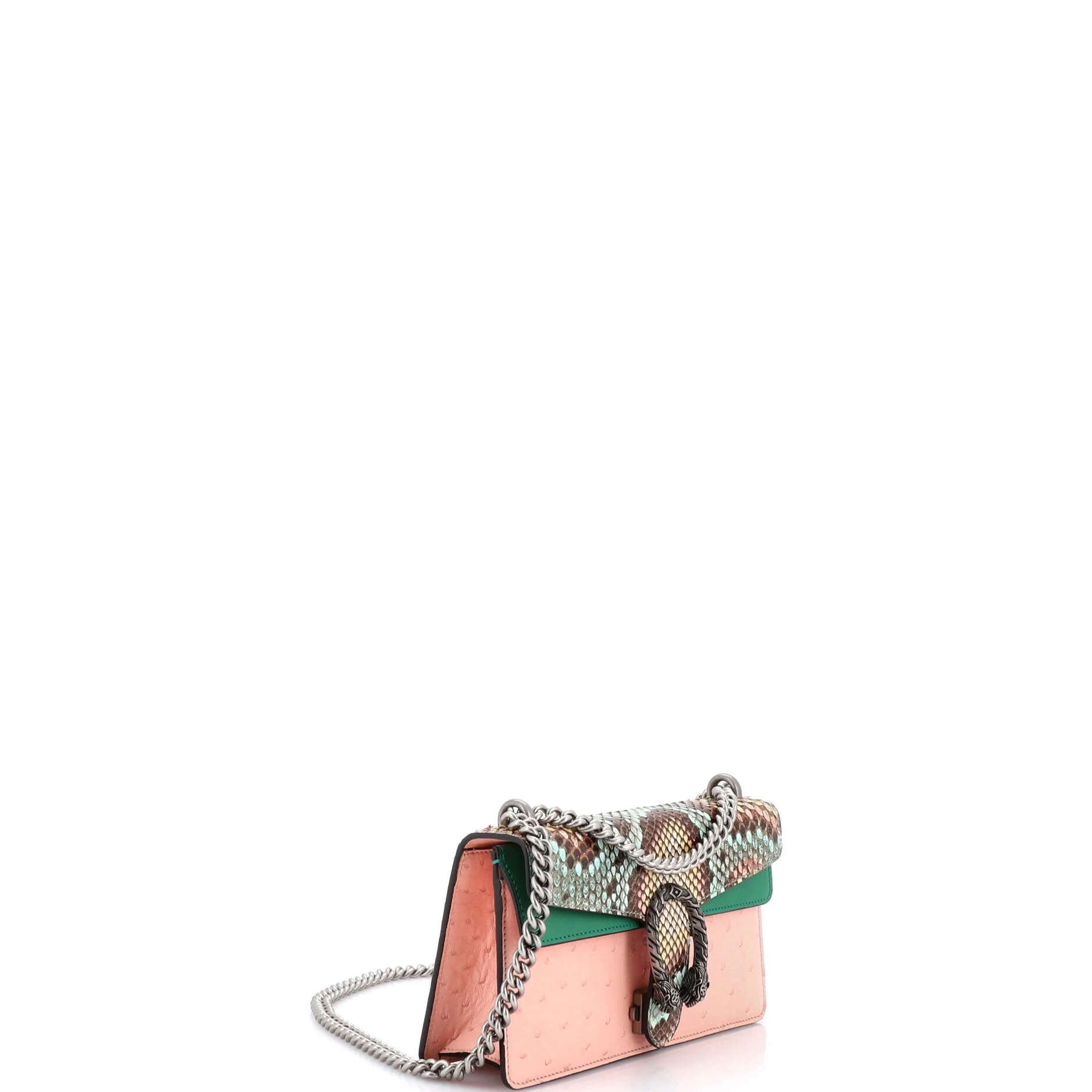 Dionysus Bag Python with Ostrich and Leather Small - Image 2