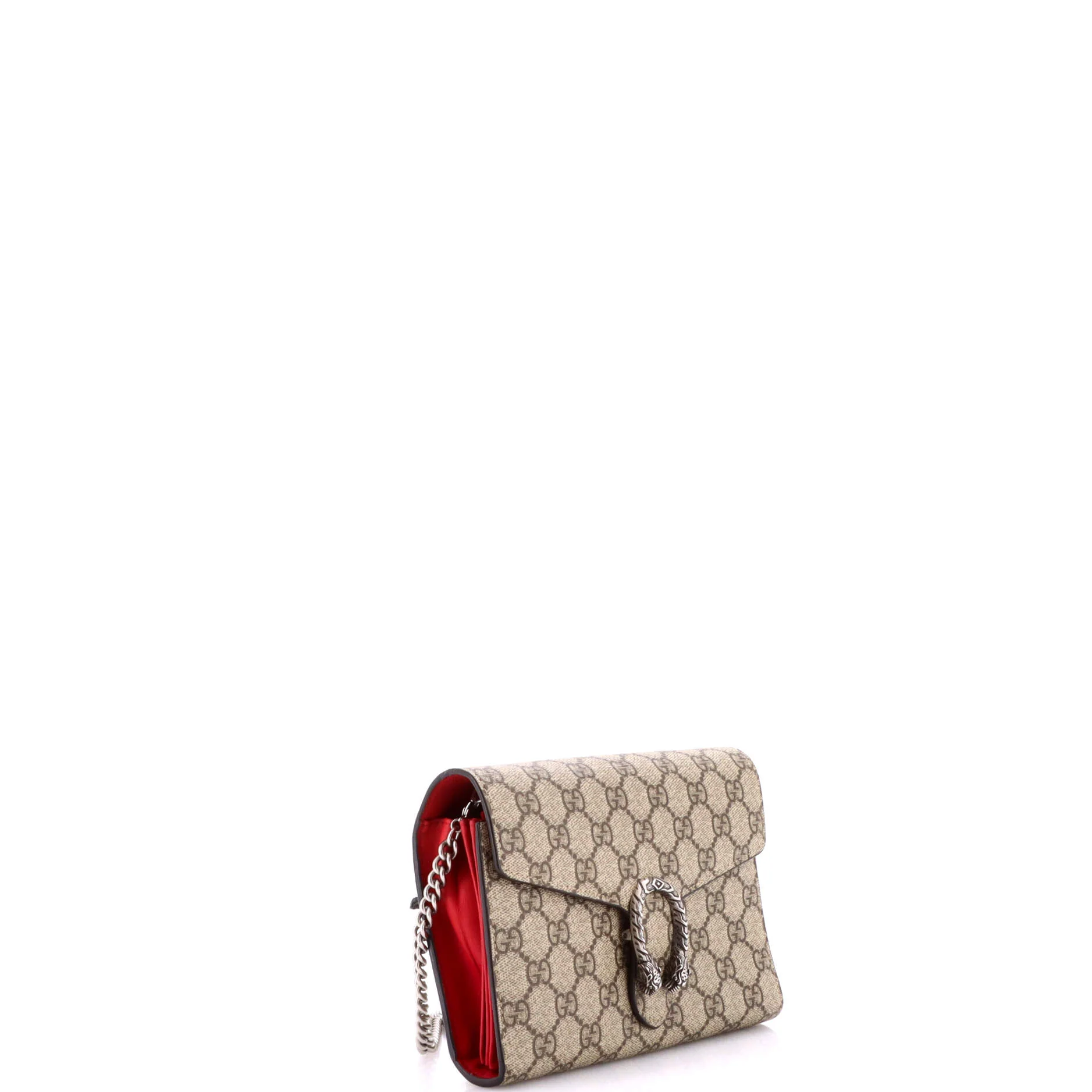 Dionysus Chain Wallet GG Coated Canvas Small - Image 2