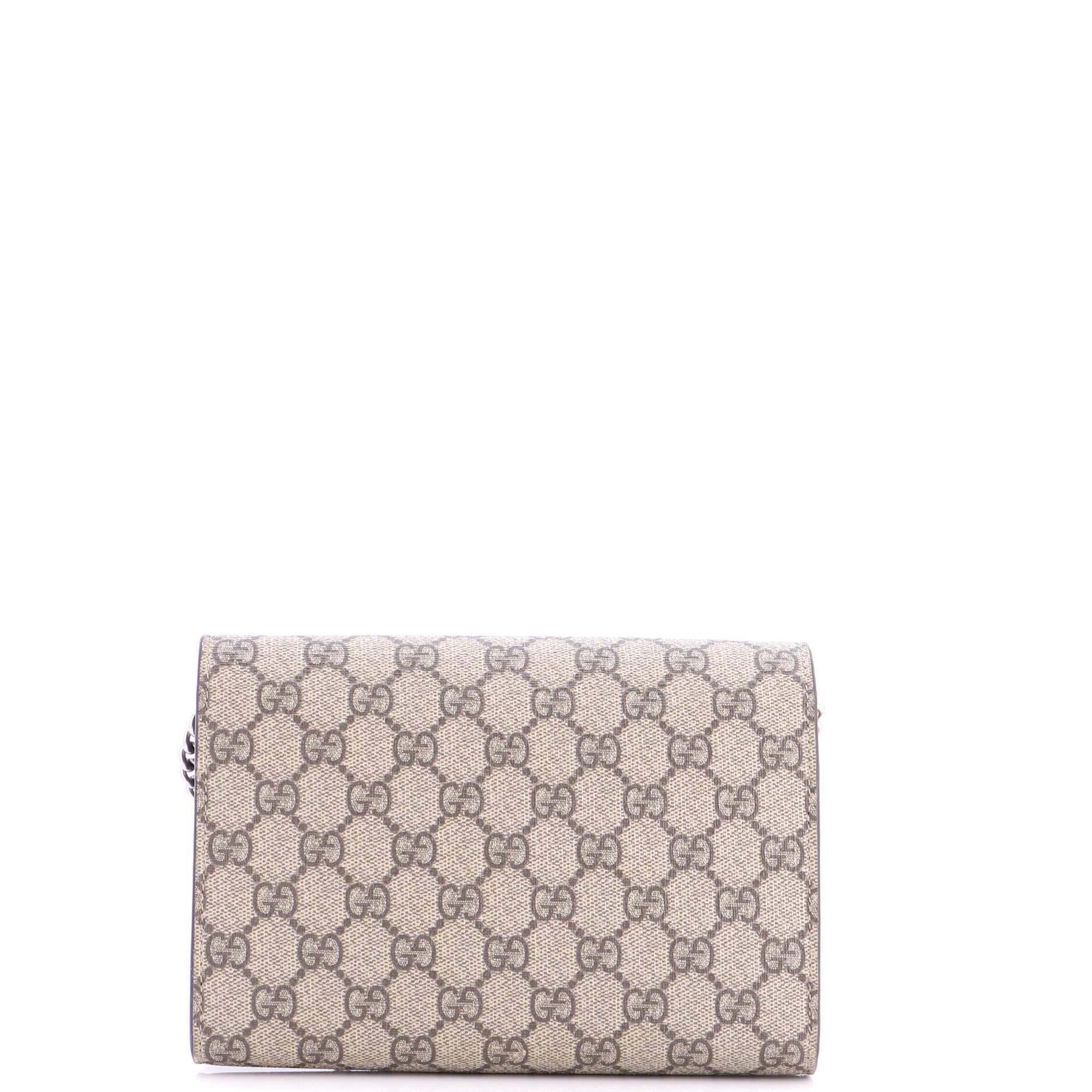 Dionysus Chain Wallet GG Coated Canvas Small - Image 3