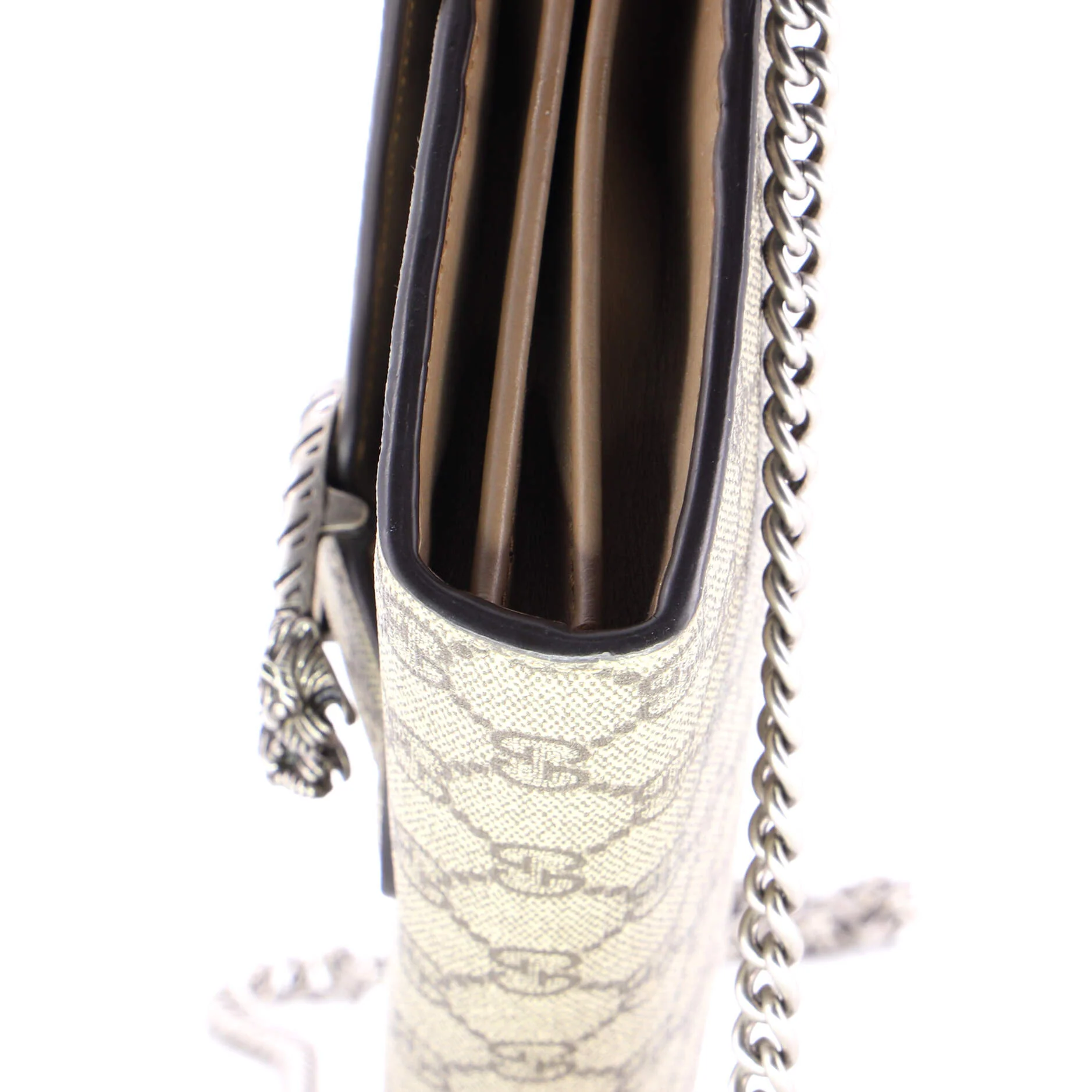 Dionysus Chain Wallet GG Coated Canvas Small - Image 6