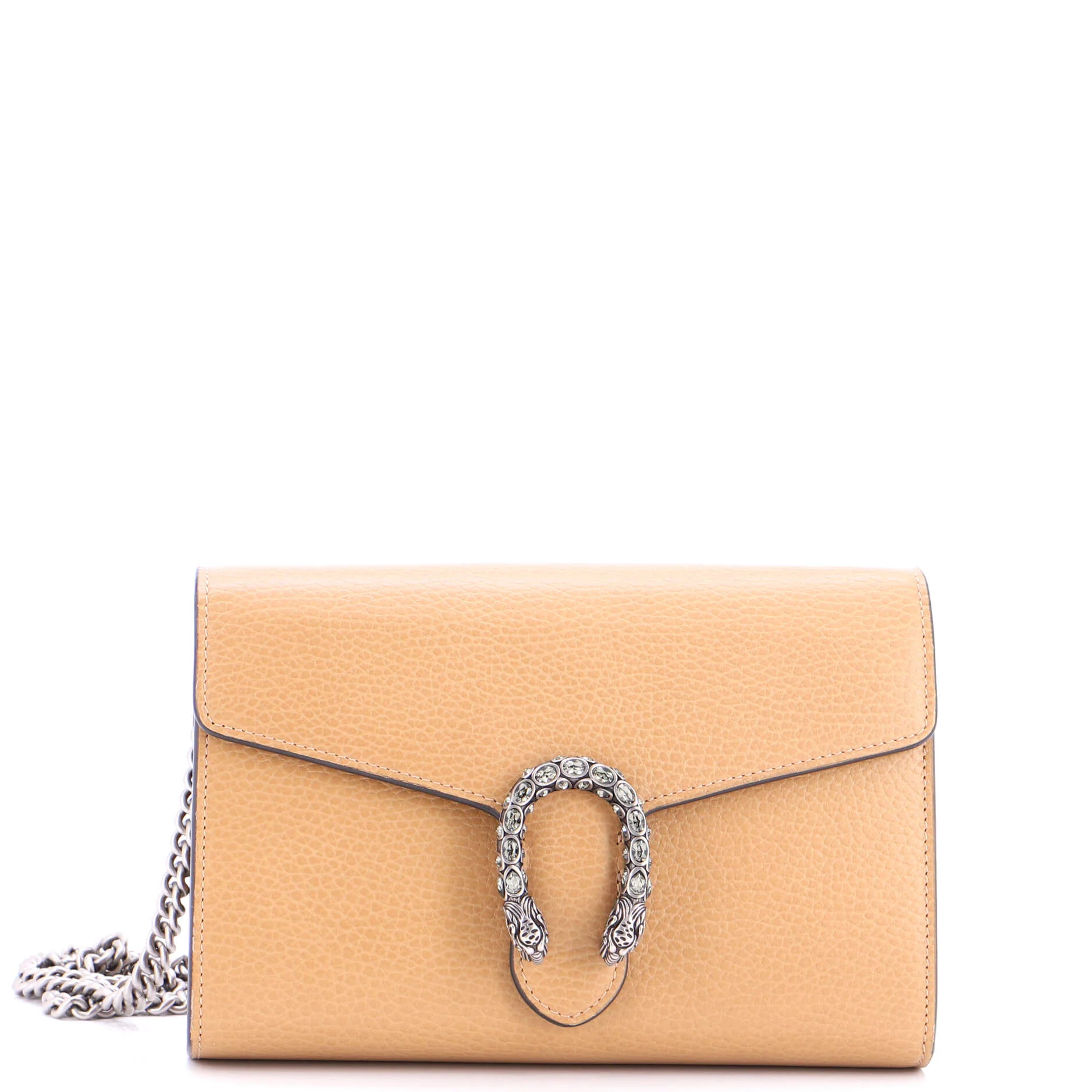 Dionysus Chain Wallet Leather with Embellished Detail Small