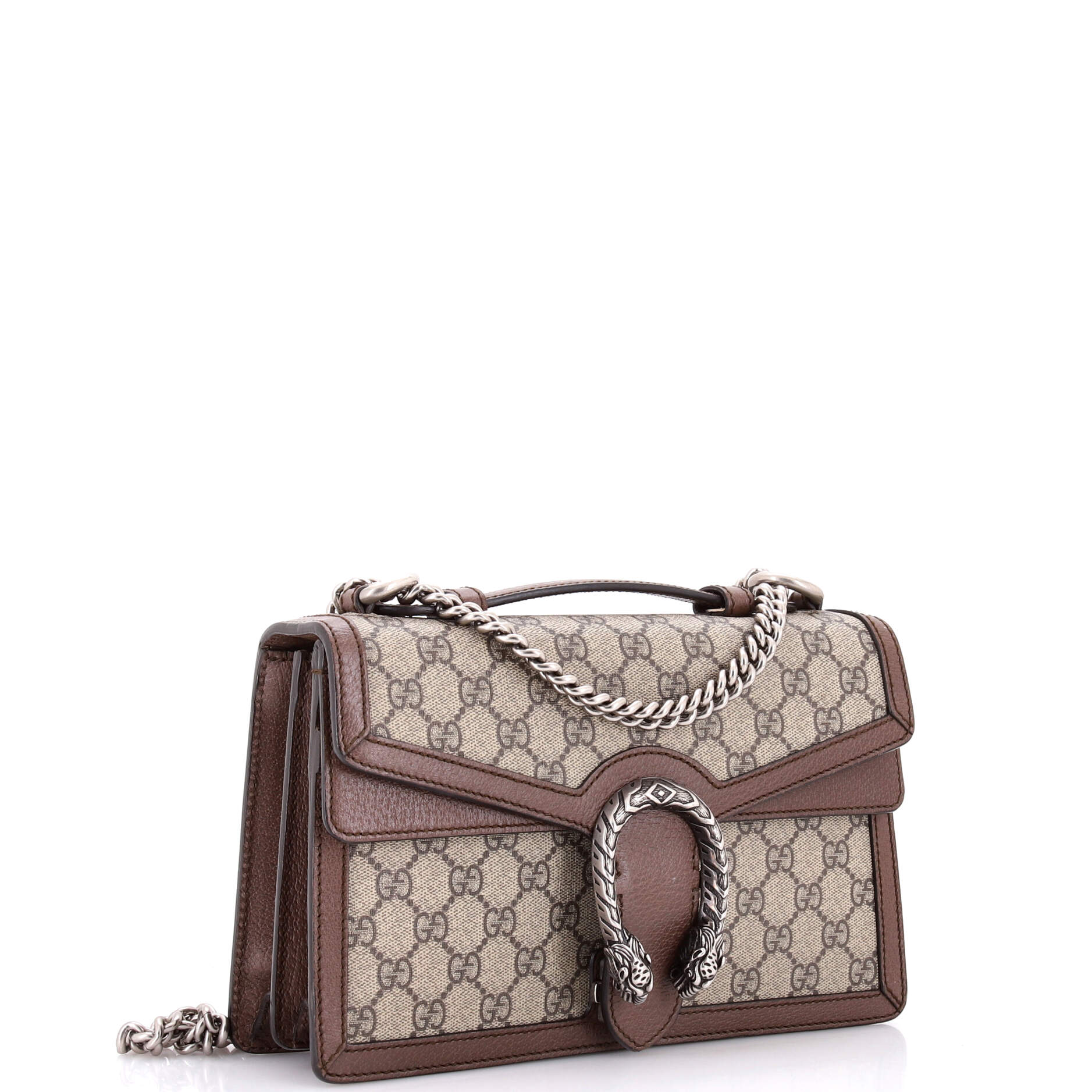 Dionysus Top Handle Chain Bag GG Coated Canvas Small - Image 2