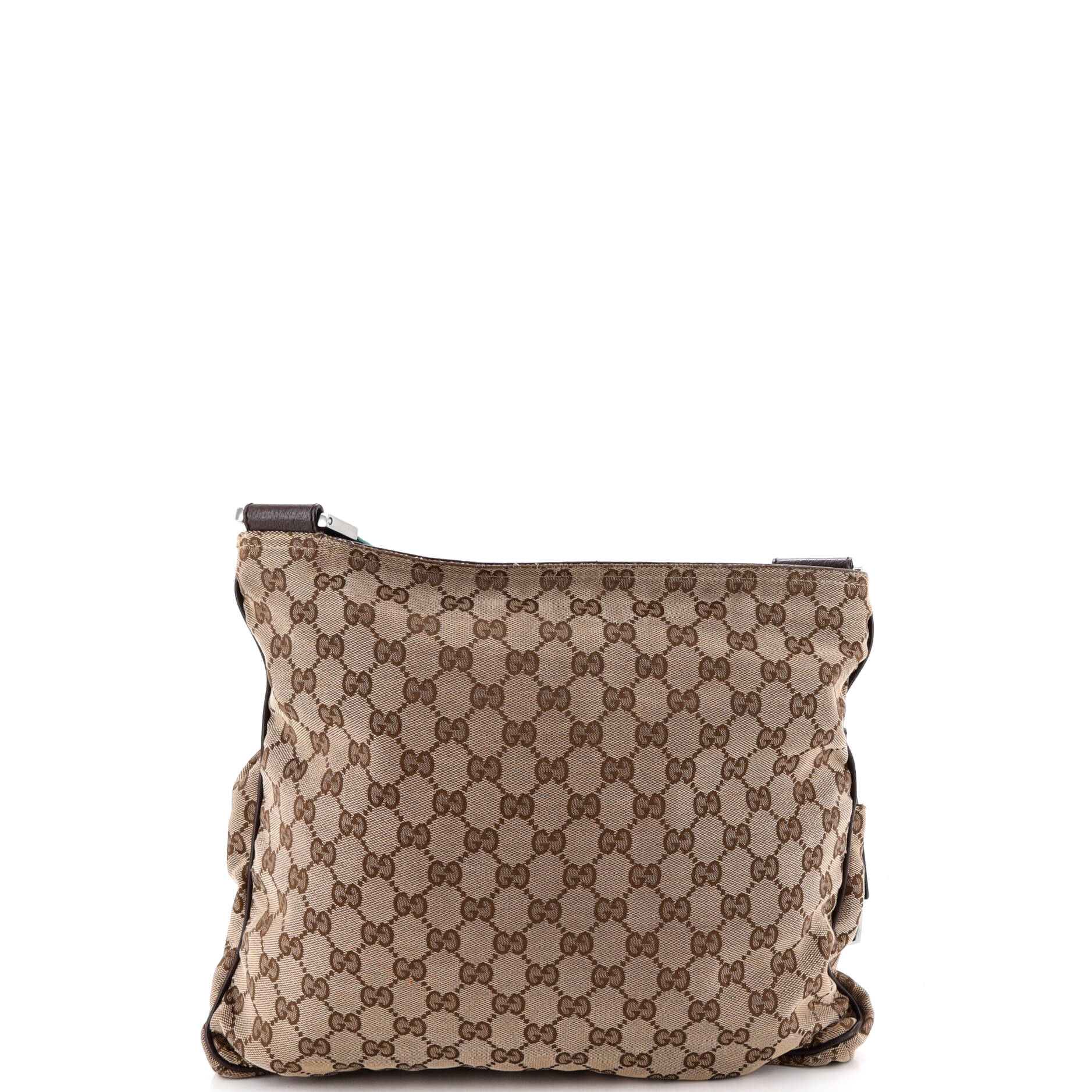 Double Pocket Web Messenger GG Canvas Medium - Image 3