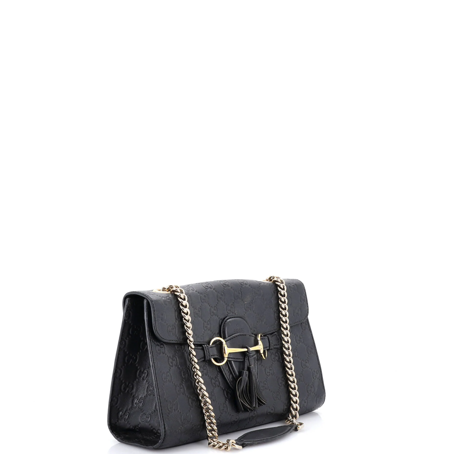 Emily Chain Flap Bag Guccissima Leather Medium - Image 2