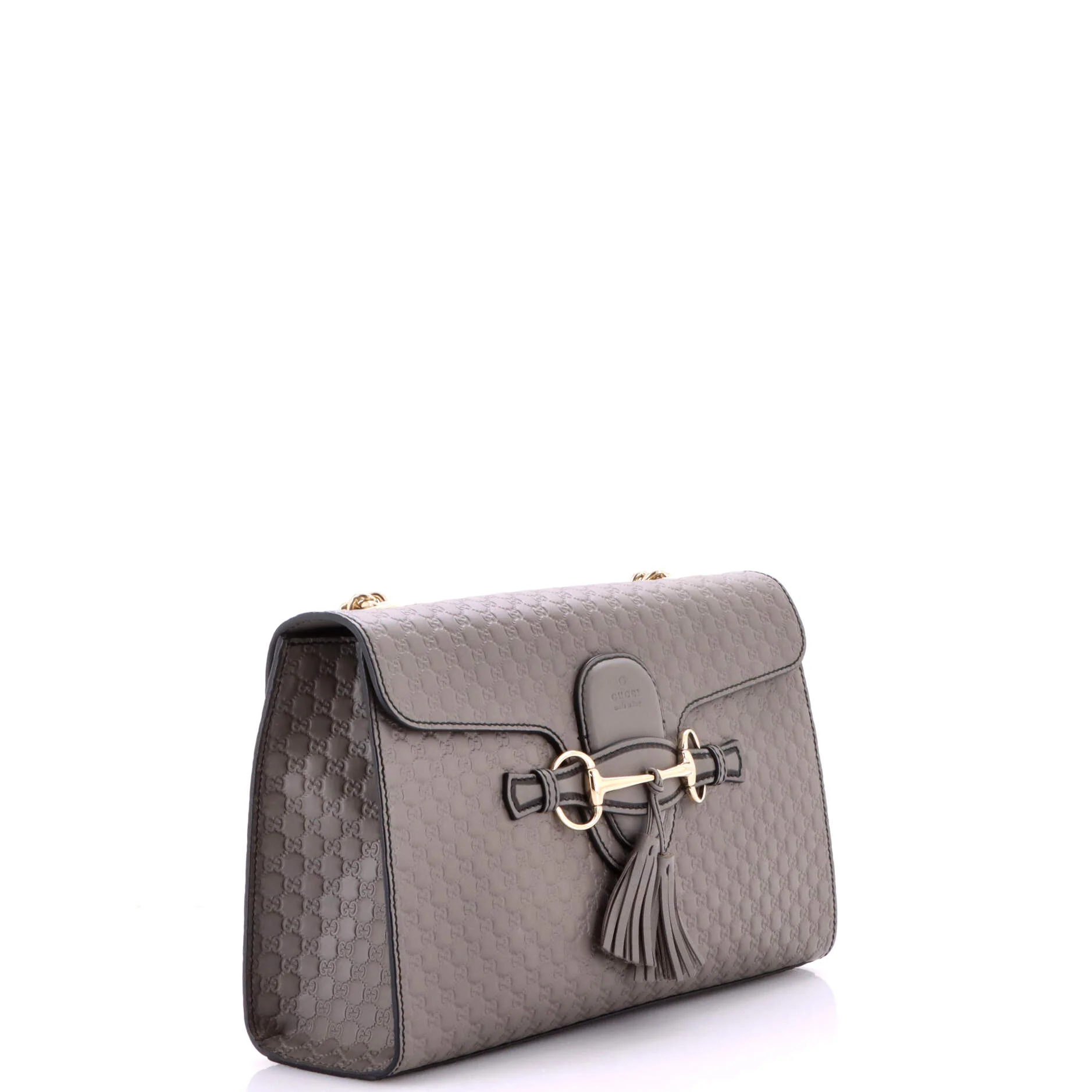 Emily Chain Flap Bag Microguccissima Leather Medium - Image 2