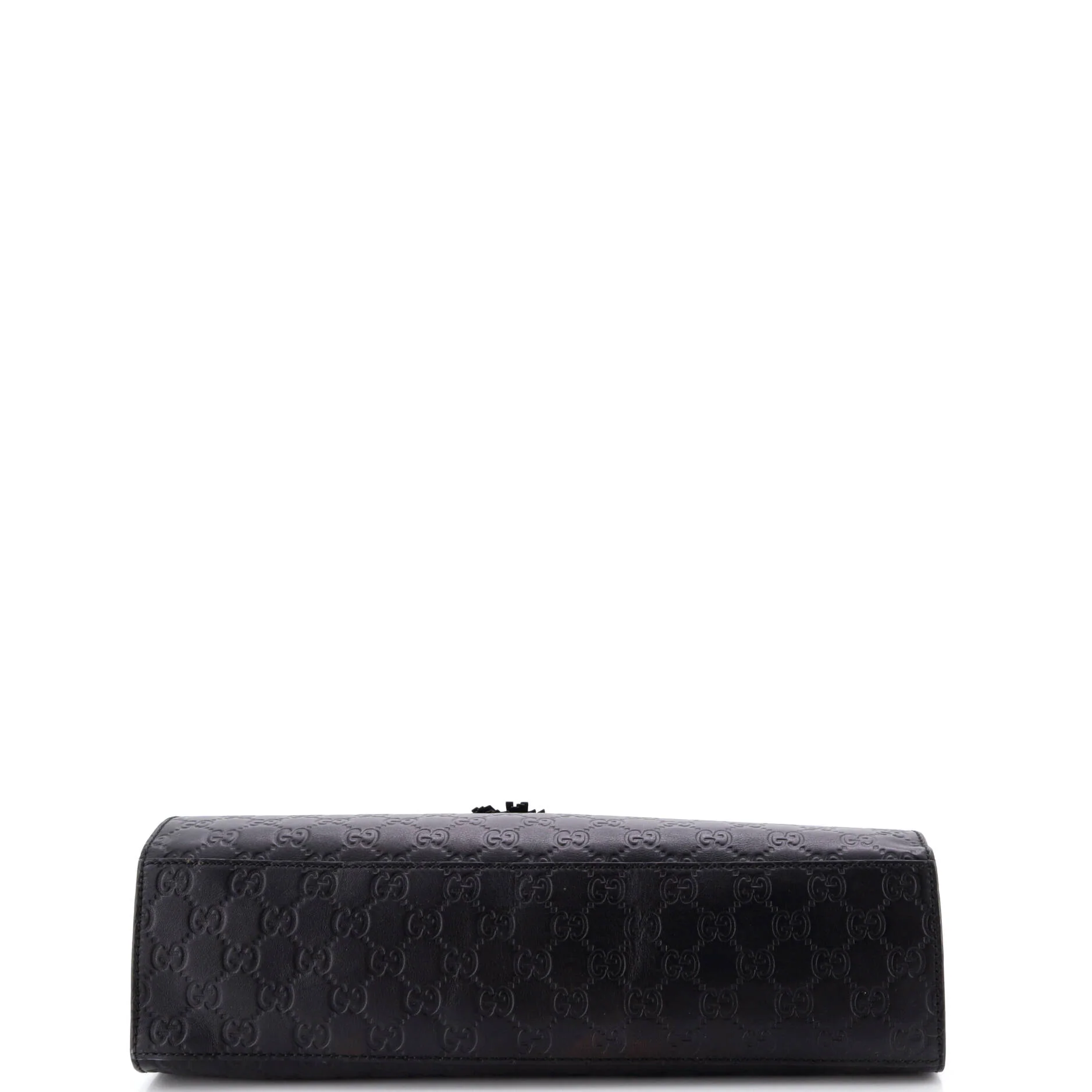 Emily Chain Flap Shoulder Bag Guccissima Leather Large - Image 4