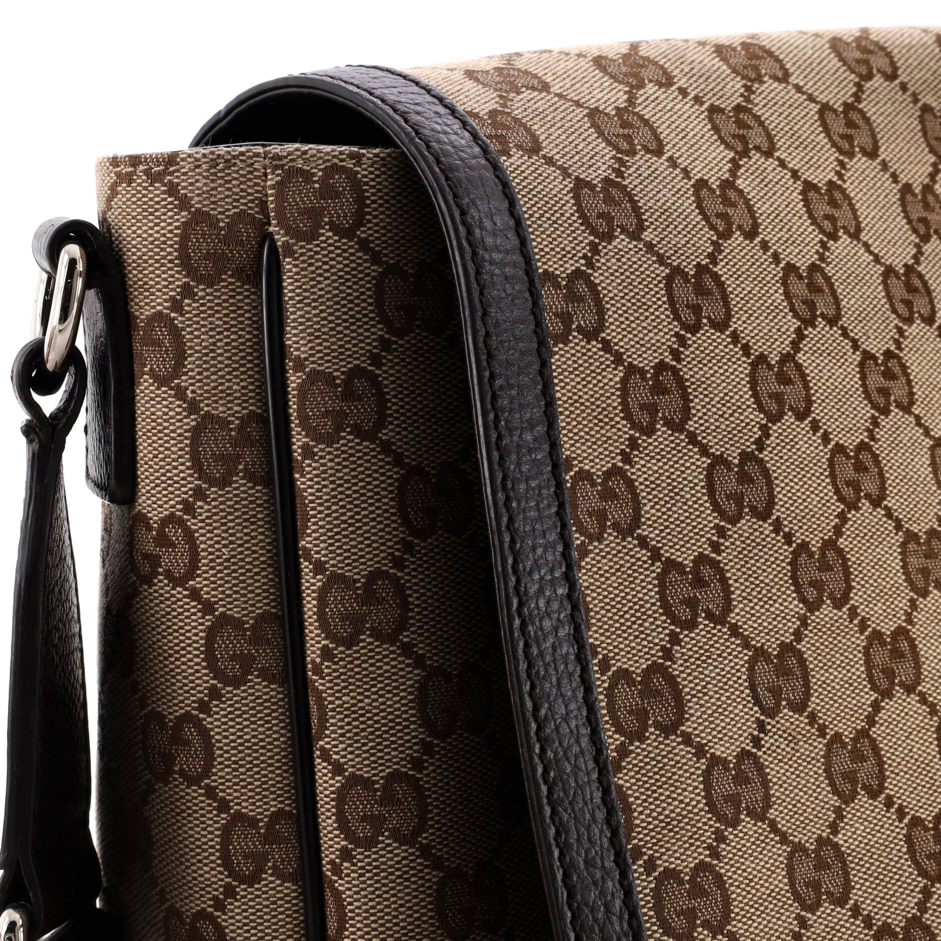 Flap Messenger Bag GG Canvas Medium - Image 6