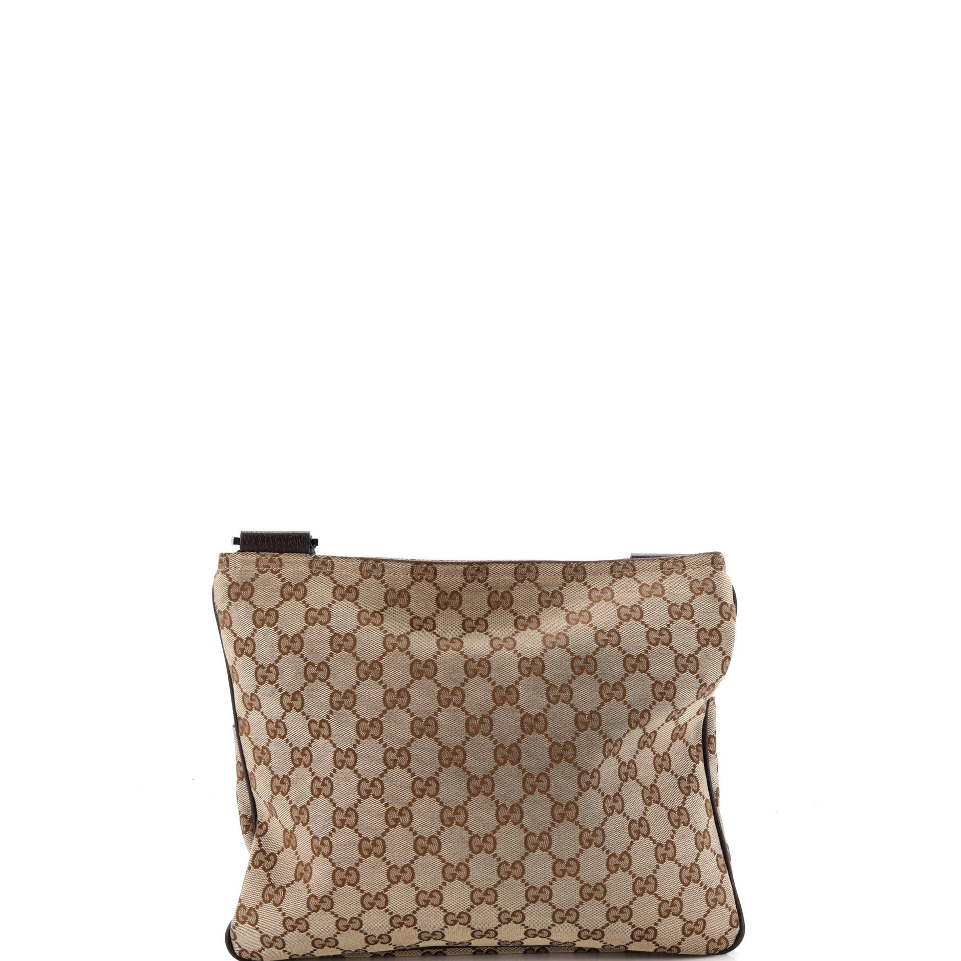 Front Pocket Messenger Bag GG Canvas Medium - Image 3