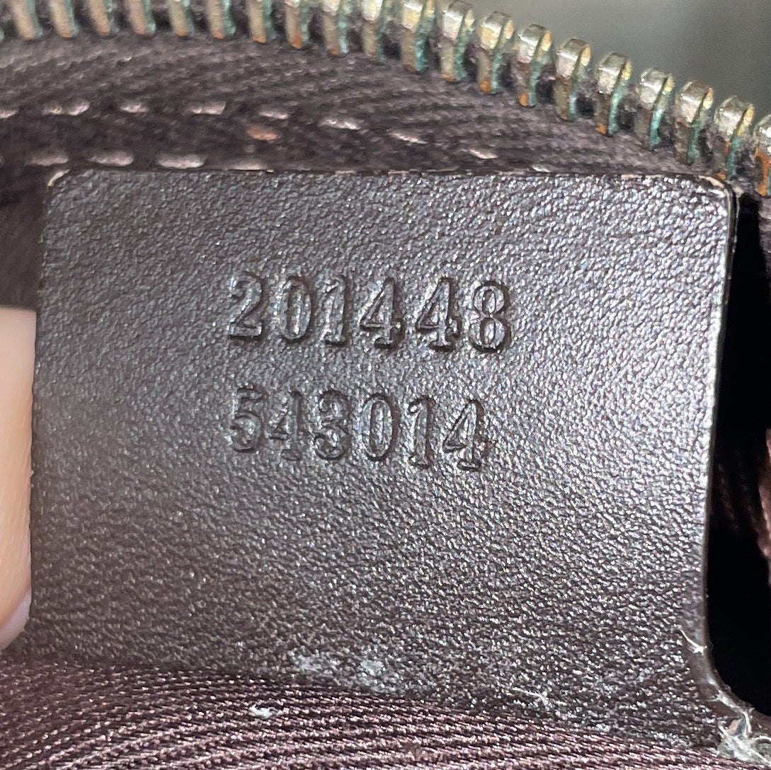 Front Zip Messenger GG Coated Canvas Medium - Image 8