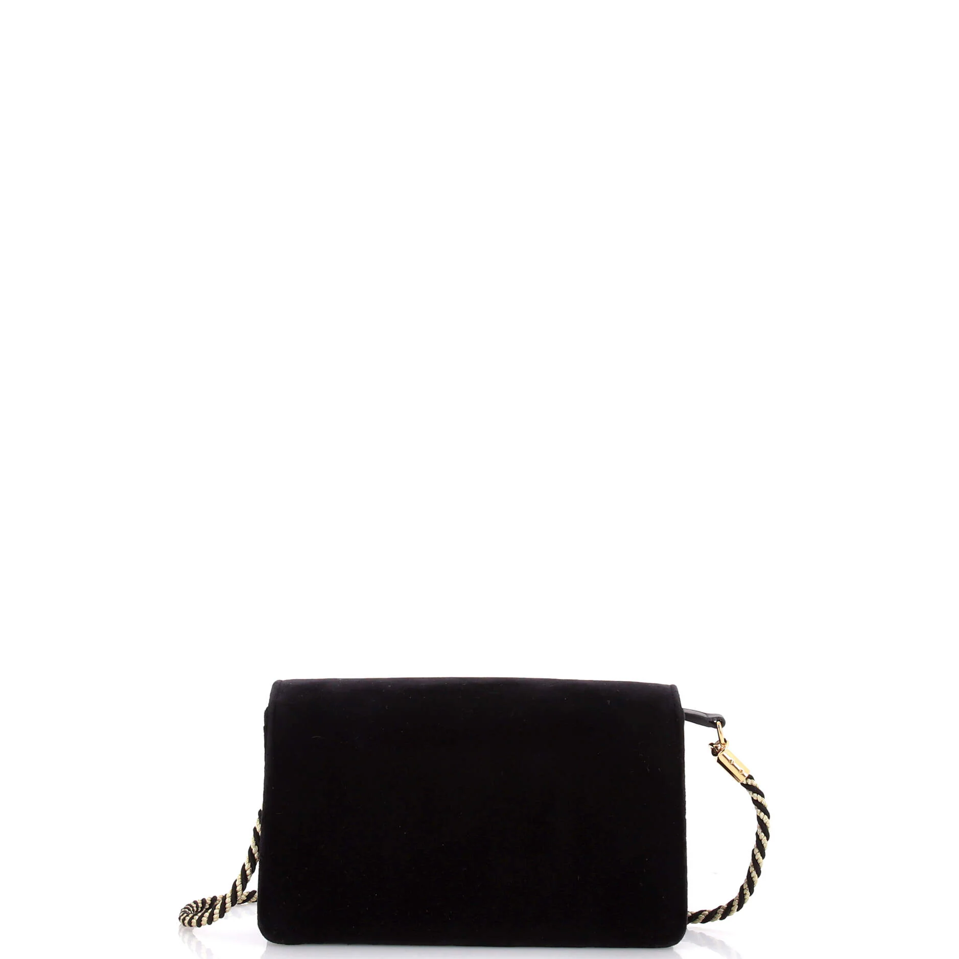 G Broadway Shoulder Bag Velvet with Crystals Small - Image 3