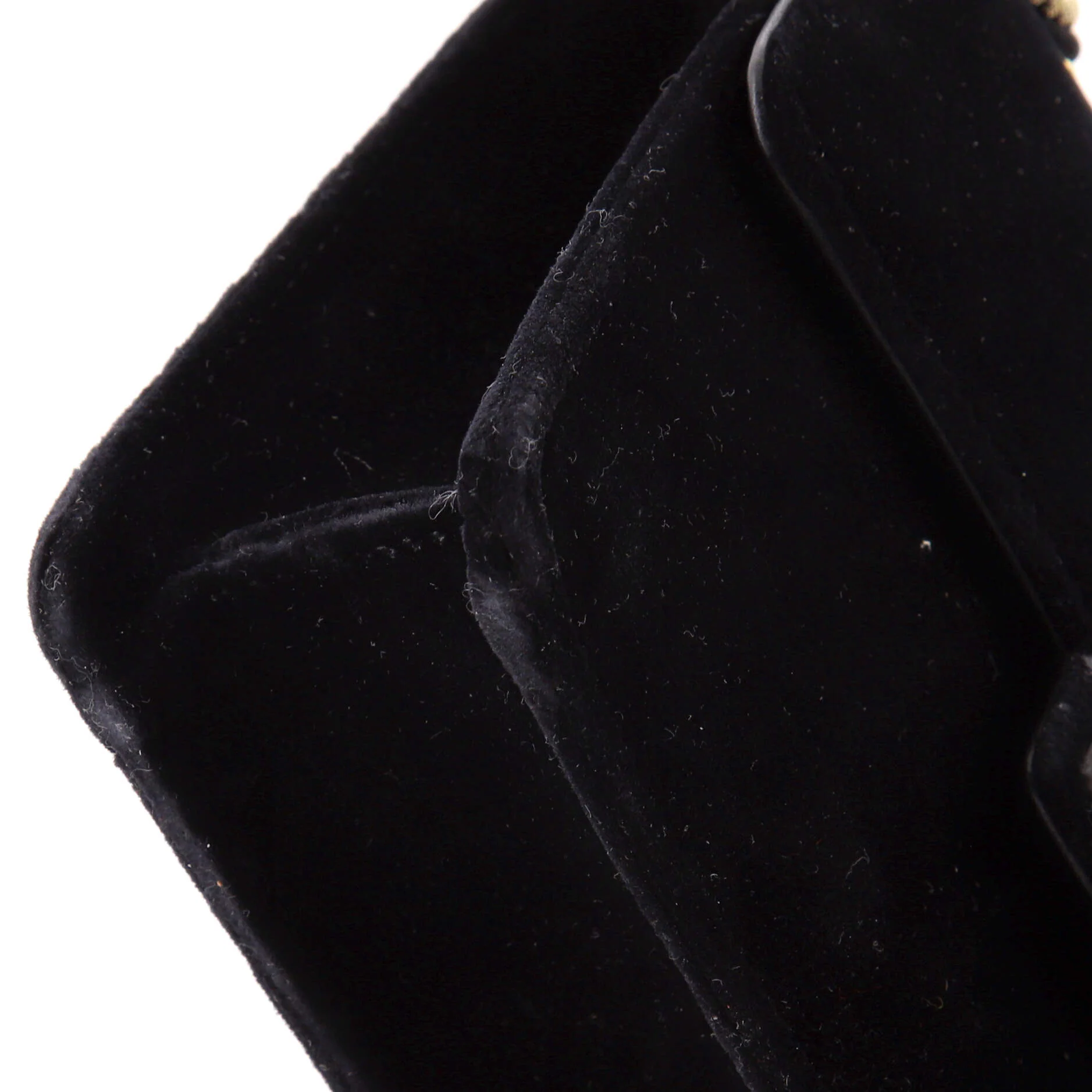 G Broadway Shoulder Bag Velvet with Crystals Small - Image 6