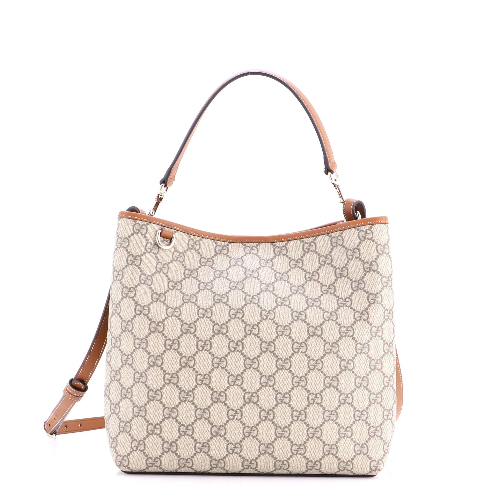 GG Emblem Bucket Bag GG Coated Canvas Medium