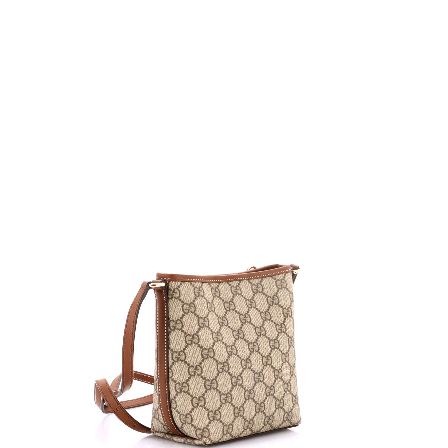 GG Emblem Bucket Bag GG Coated Canvas Nano - Image 2