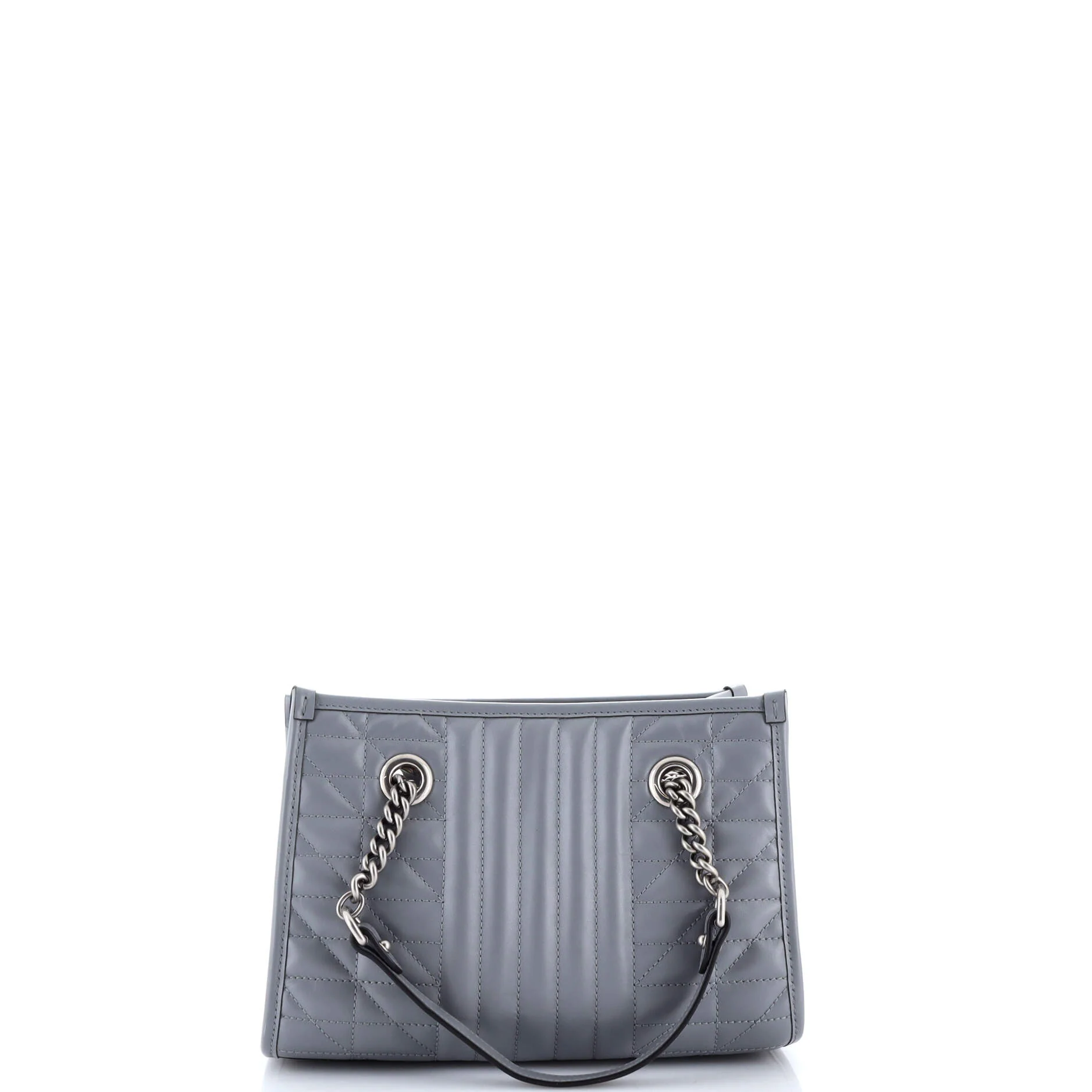 GG Marmont Aria Chain Shopping Tote Mixed Matelasse Leather Small - Image 3