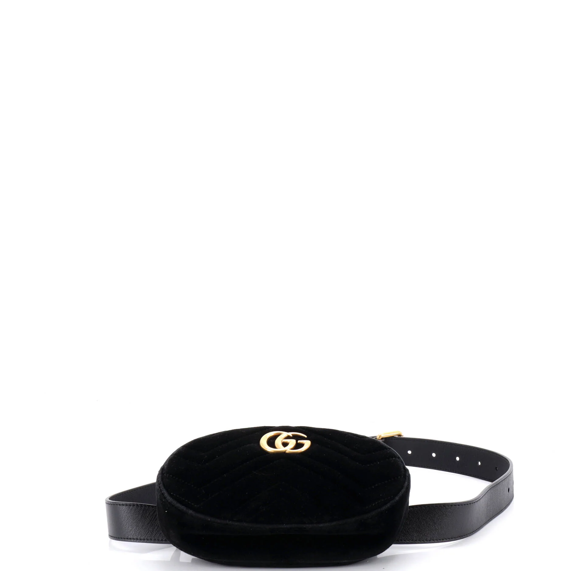 GG Marmont Belt Bag Matelasse Velvet - Image 4