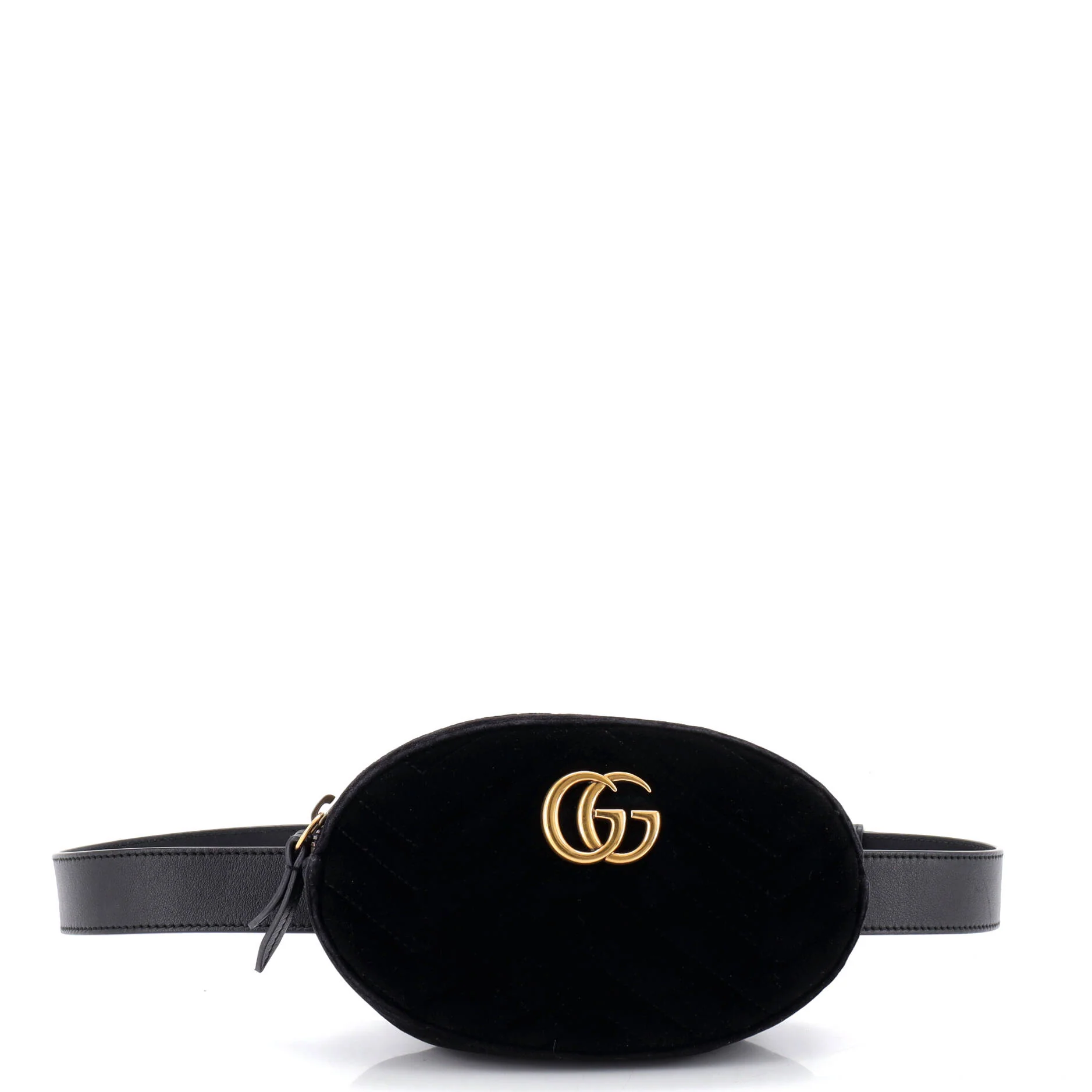 GG Marmont Belt Bag Matelasse Velvet