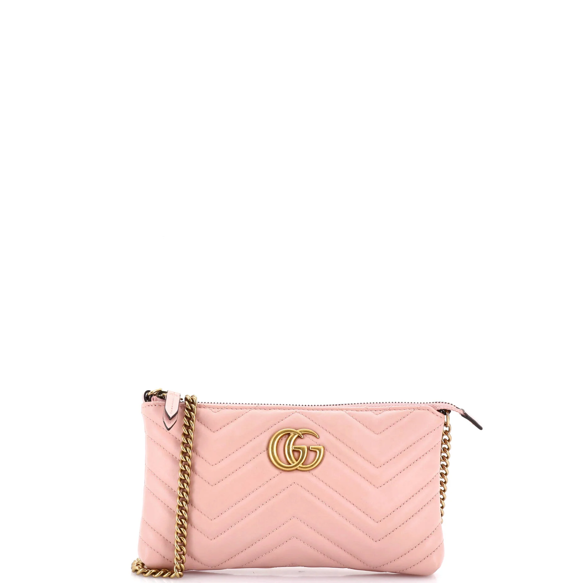GG Marmont Chain Shoulder Bag Matelasse Leather Mini