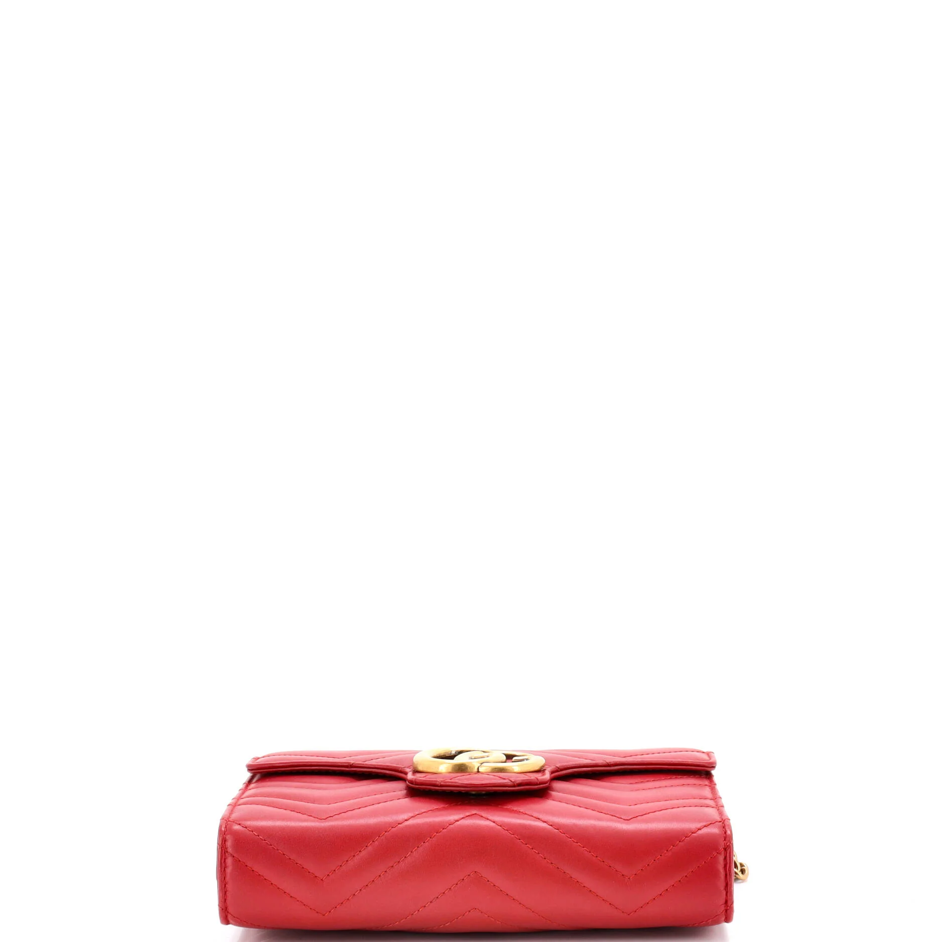 GG Marmont Chain Wallet Matelasse Leather Mini - Image 4