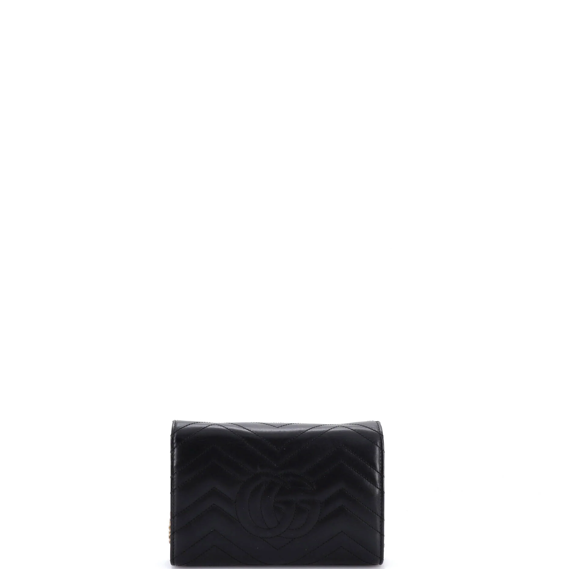 GG Marmont Chain Wallet Matelasse Leather Mini - Image 3