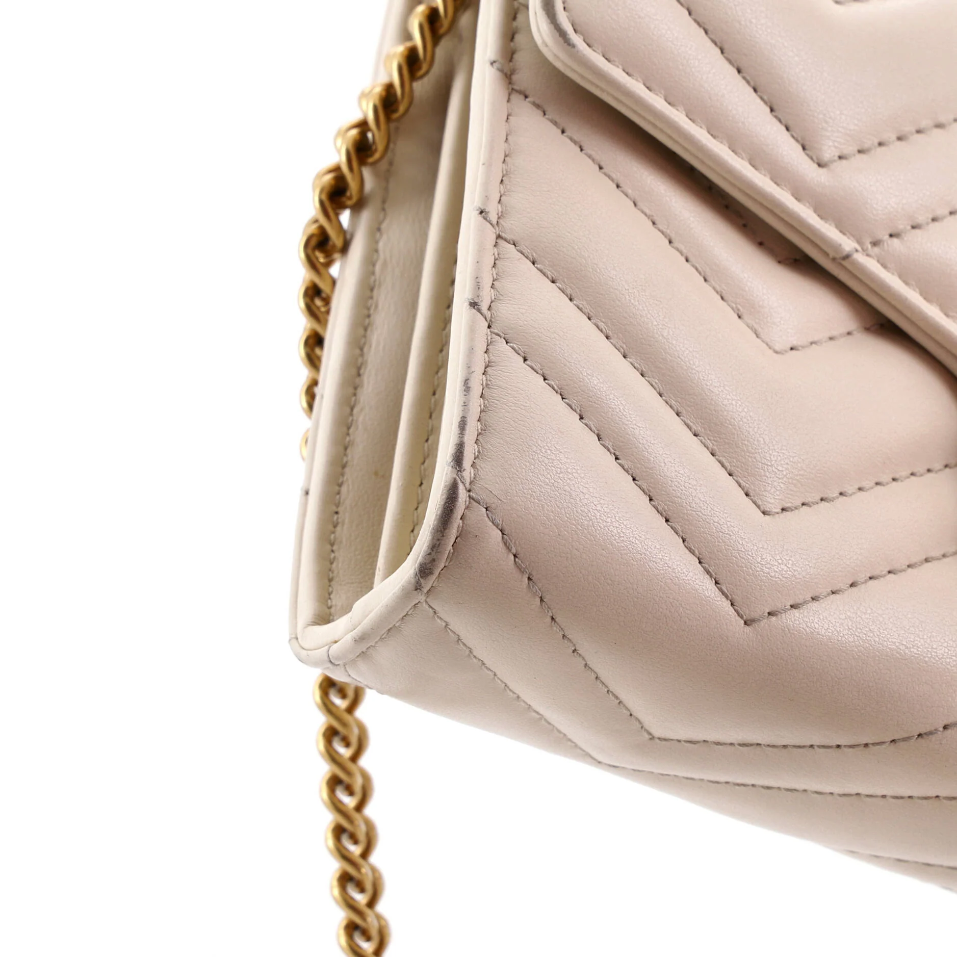 GG Marmont Chain Wallet Matelasse Leather Mini - Image 6