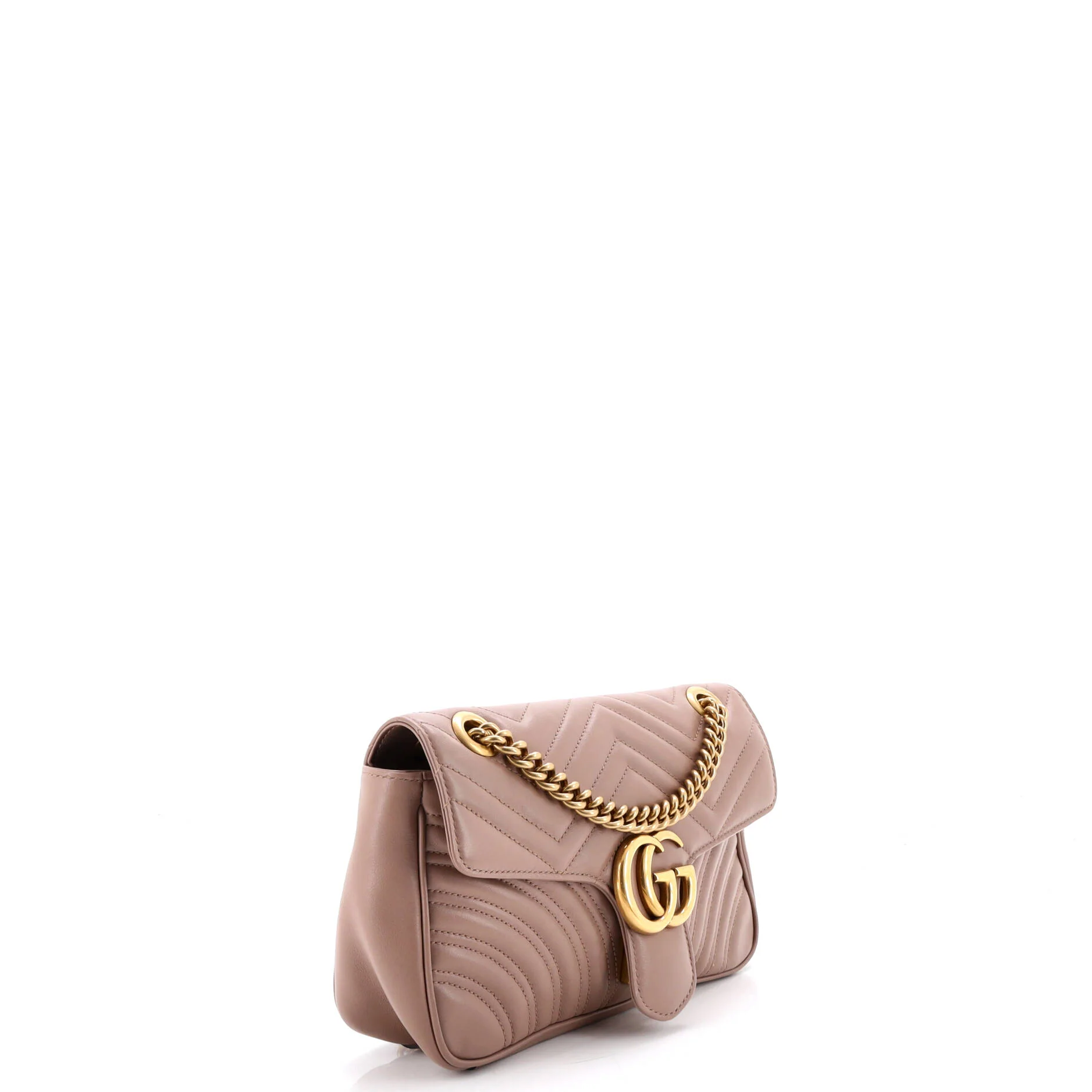 GG Marmont Flap Bag Matelasse Leather Medium - Image 2