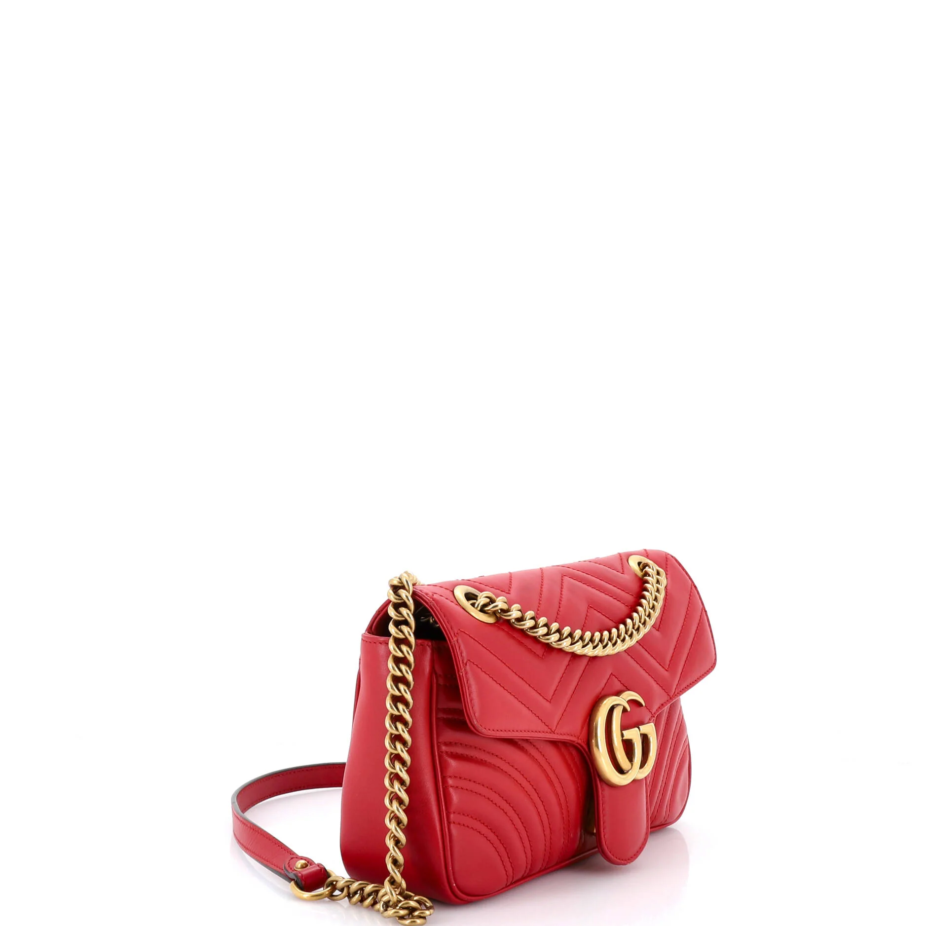 GG Marmont Flap Bag Matelasse Leather Medium - Image 2