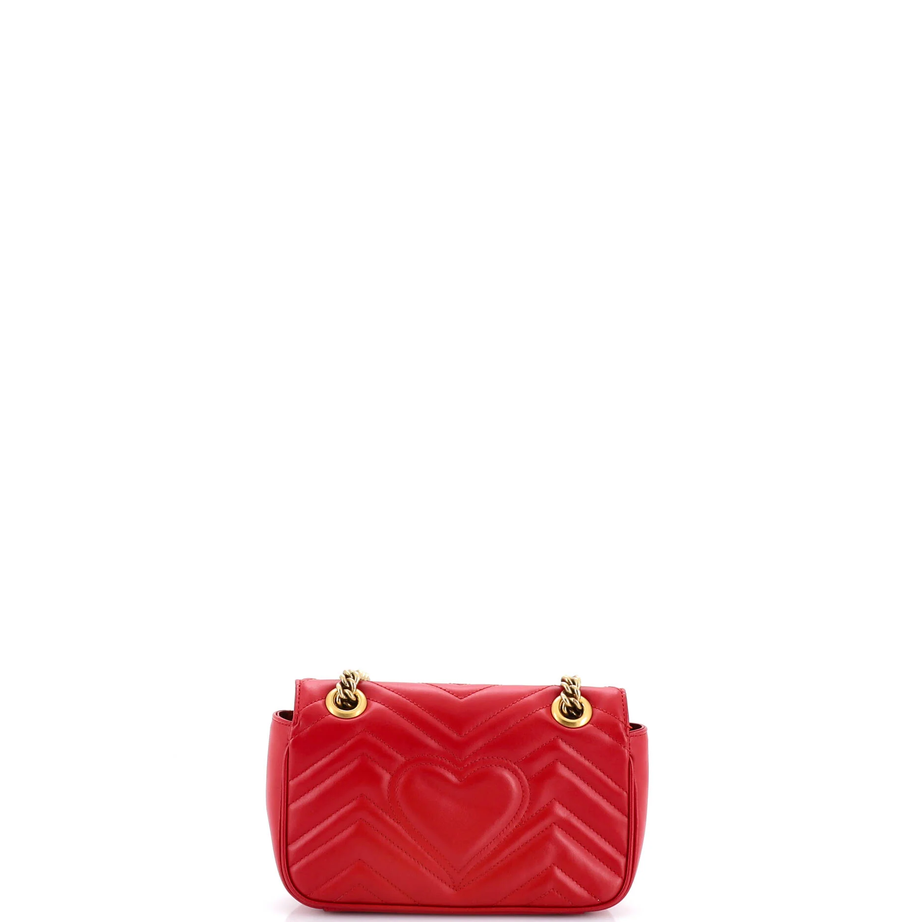 GG Marmont Flap Bag Matelasse Leather Mini - Image 3