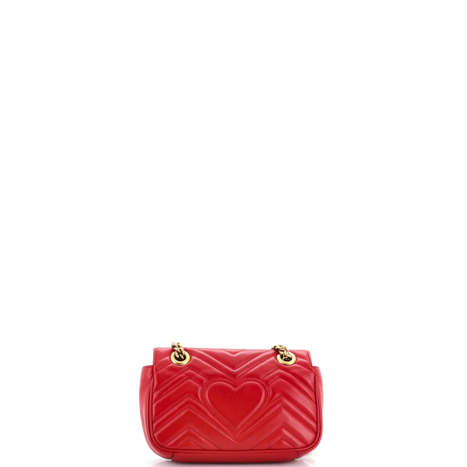 GG Marmont Flap Bag Matelasse Leather Mini - Image 3