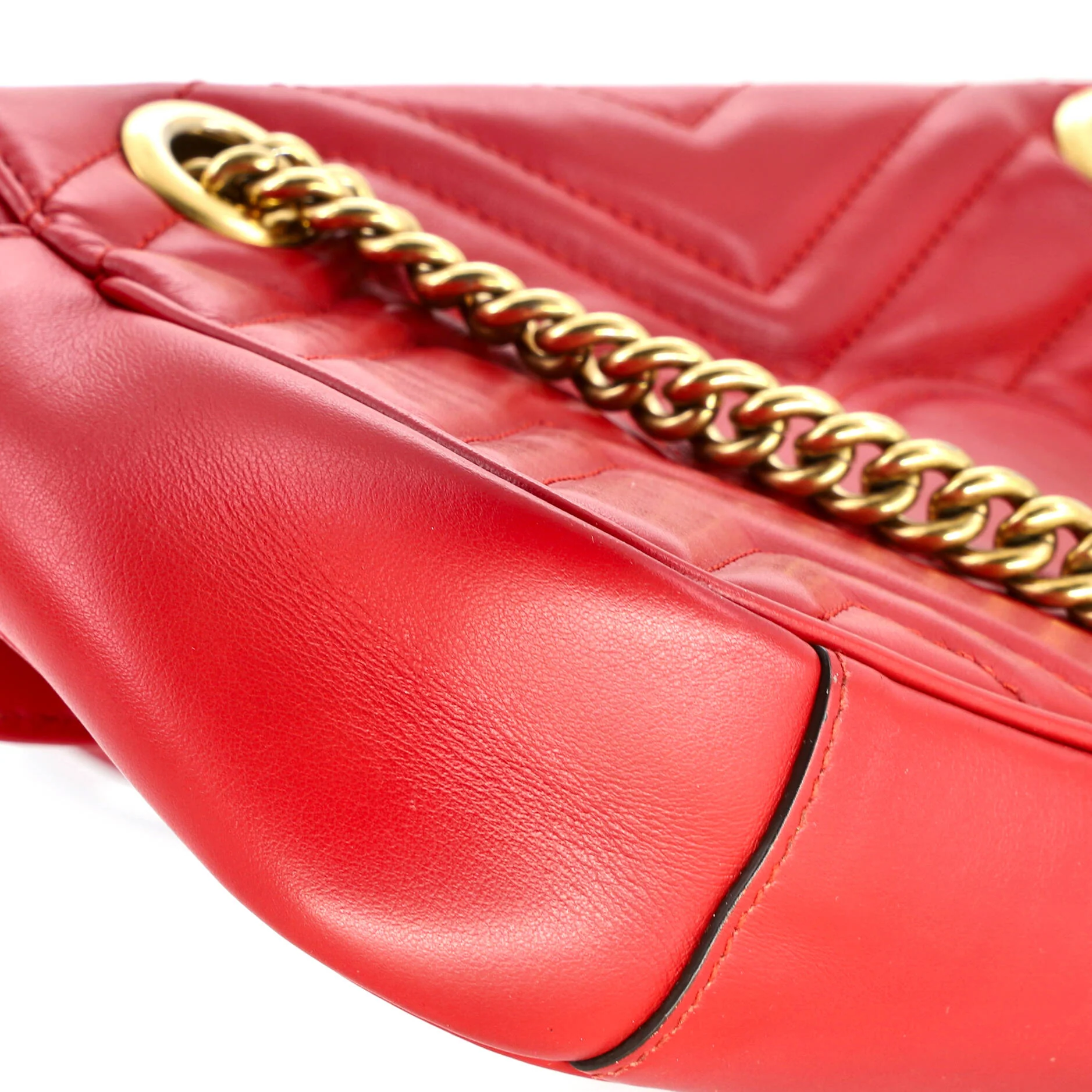 GG Marmont Flap Bag Matelasse Leather Mini - Image 7