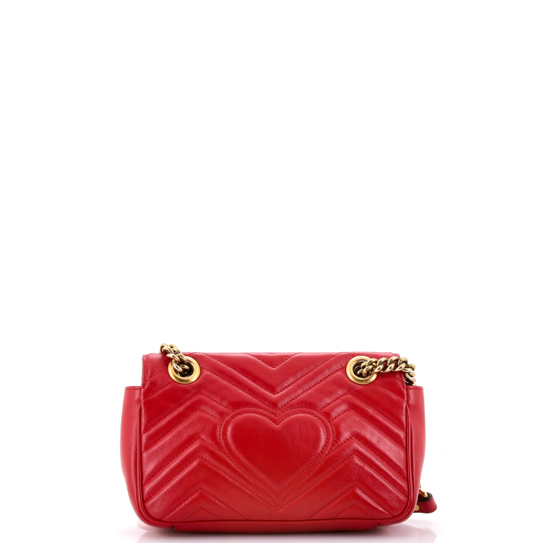GG Marmont Flap Bag Matelasse Leather Mini - Image 3