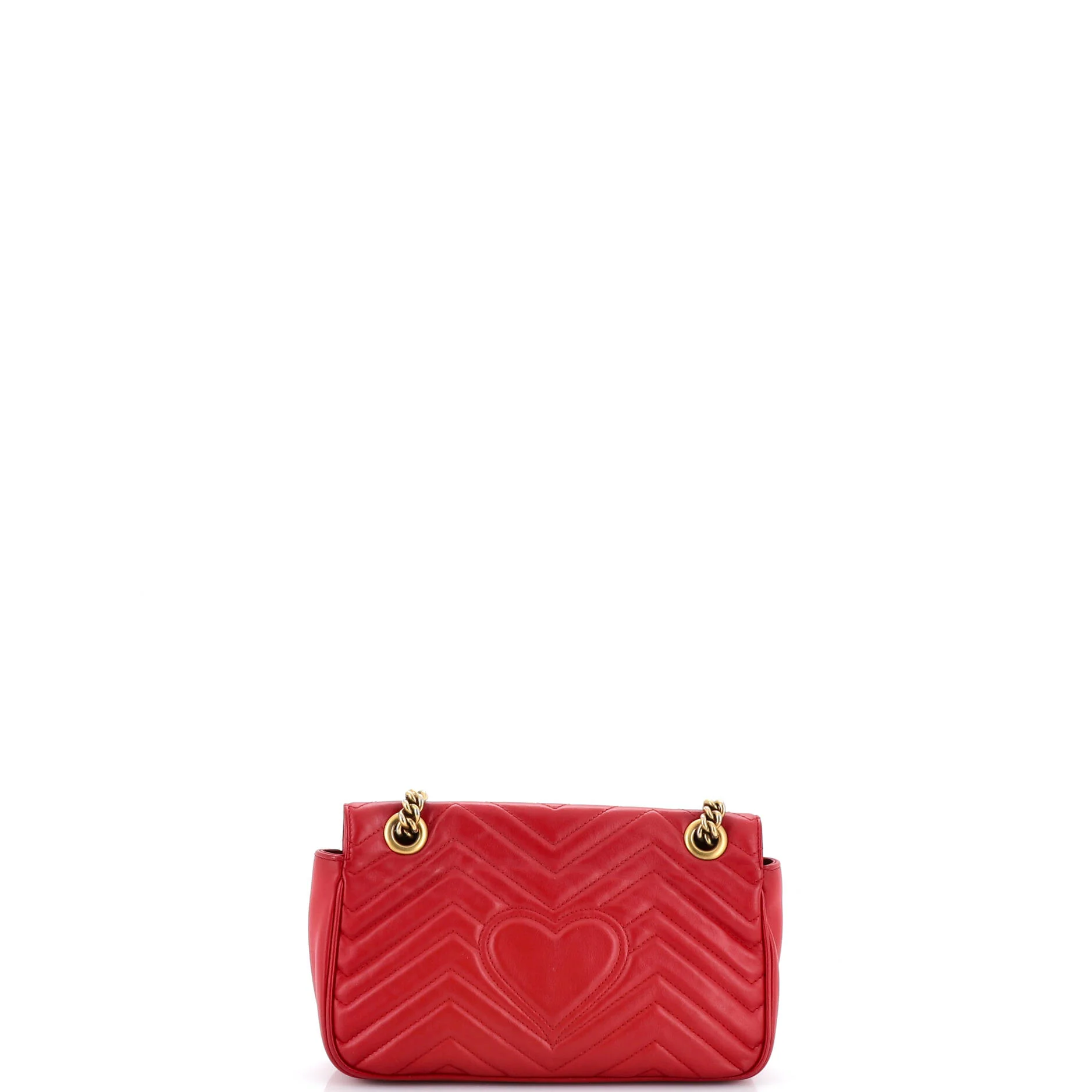 GG Marmont Flap Bag Matelasse Leather Small - Image 3