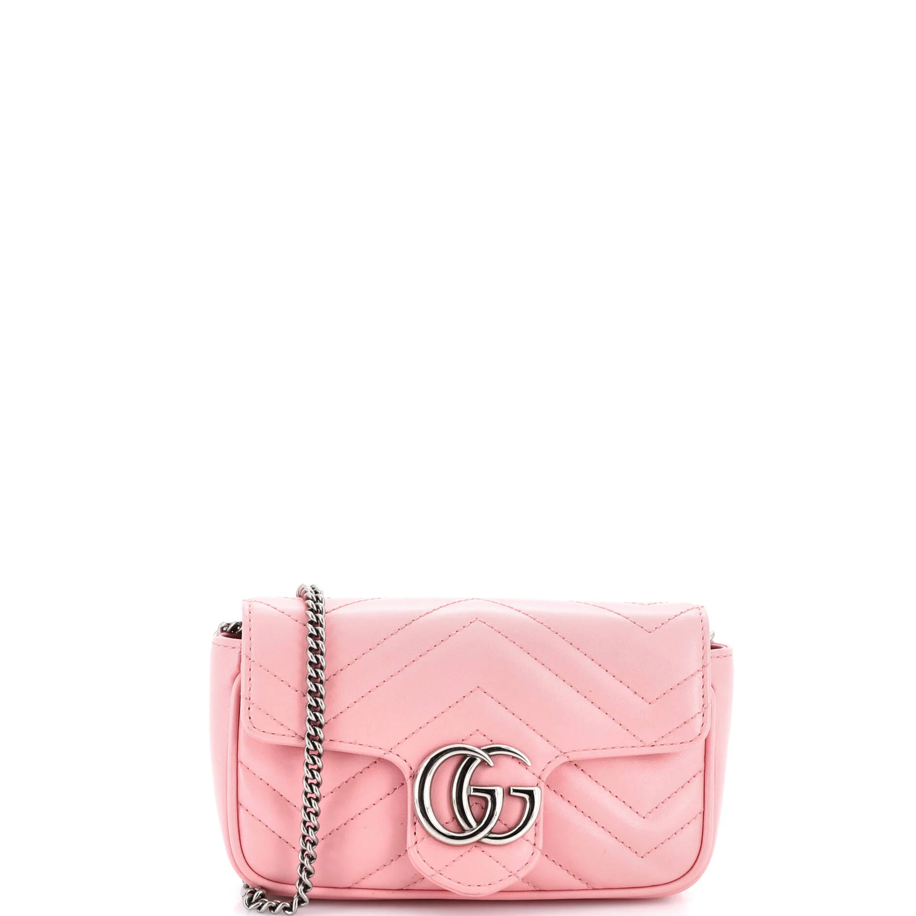 GG Marmont Flap Bag Matelasse Leather Super Mini