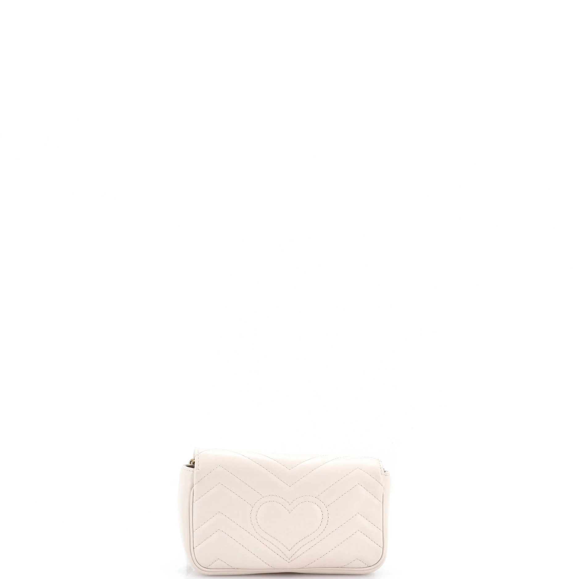 GG Marmont Flap Bag Matelasse Leather Super Mini - Image 3