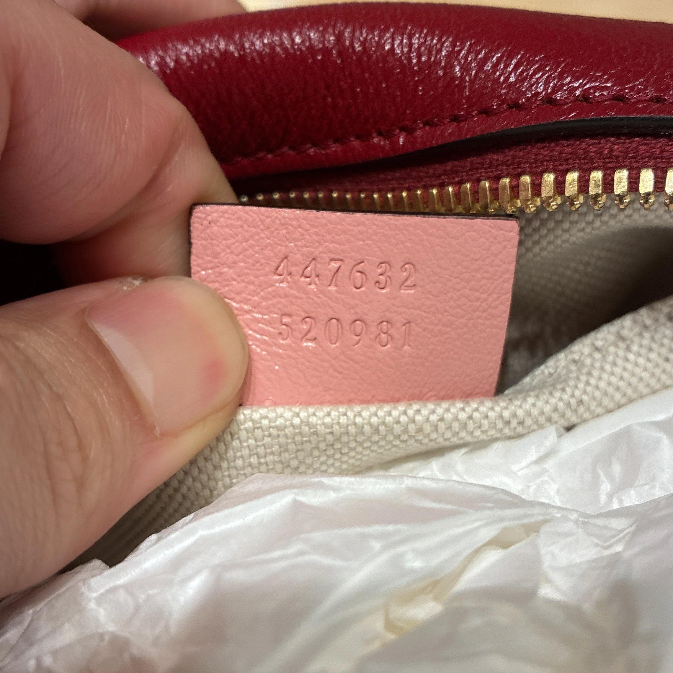 GG Marmont Shoulder Bag Diagonal Quilted Leather Small - Image 7