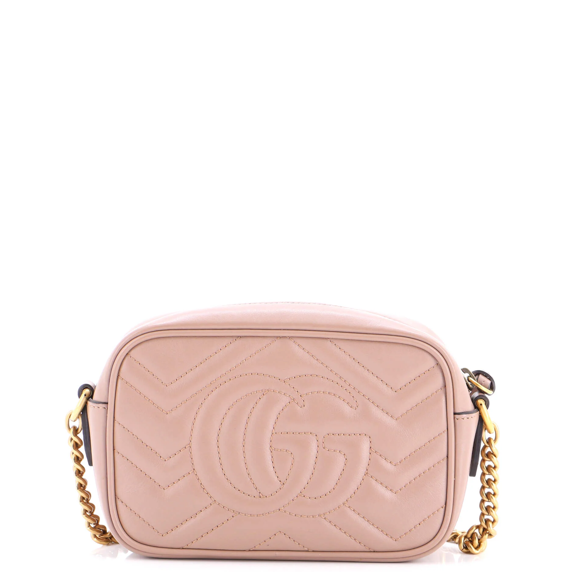 GG Marmont Shoulder Bag Matelasse Leather Mini - Image 3