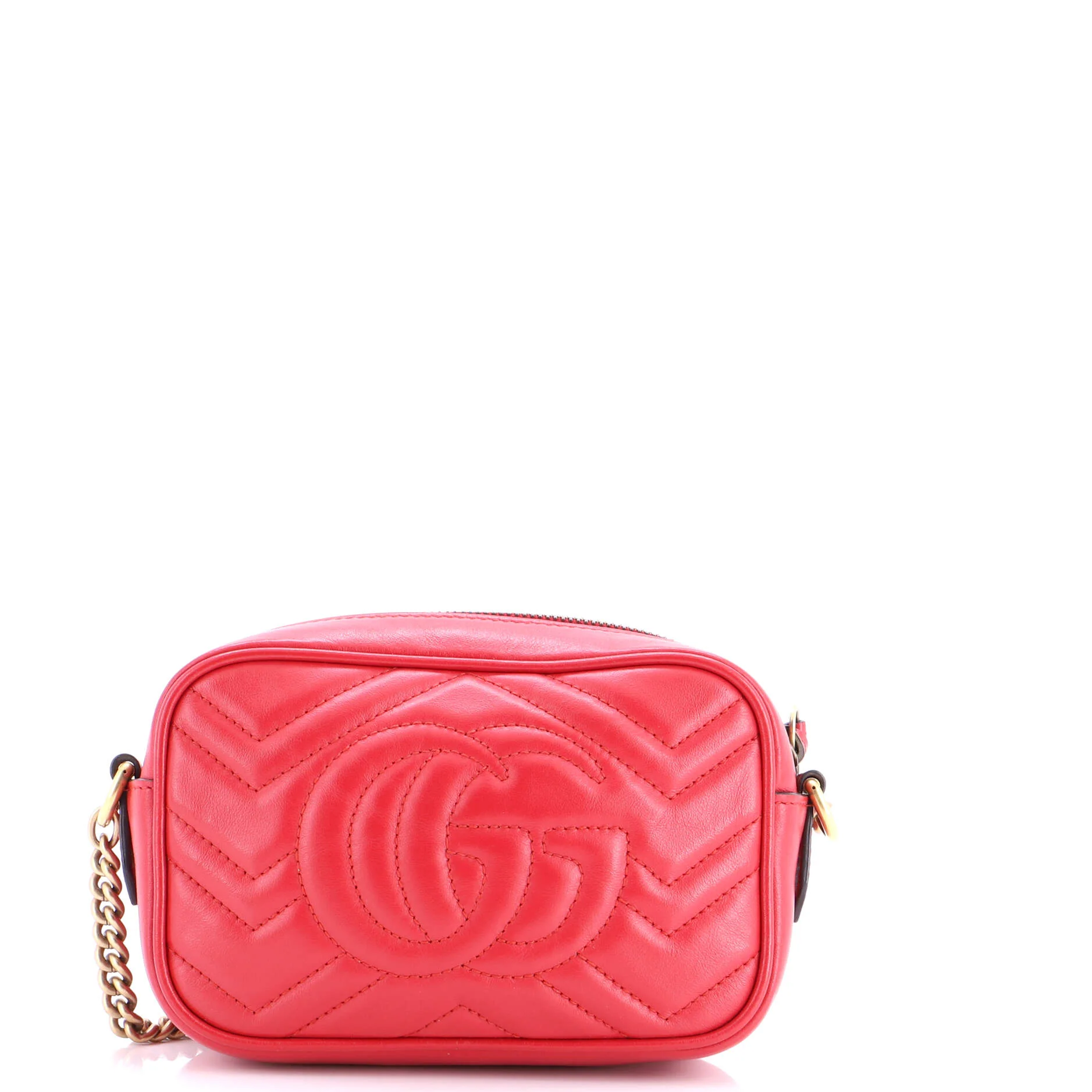 GG Marmont Shoulder Bag Matelasse Leather Mini - Image 3