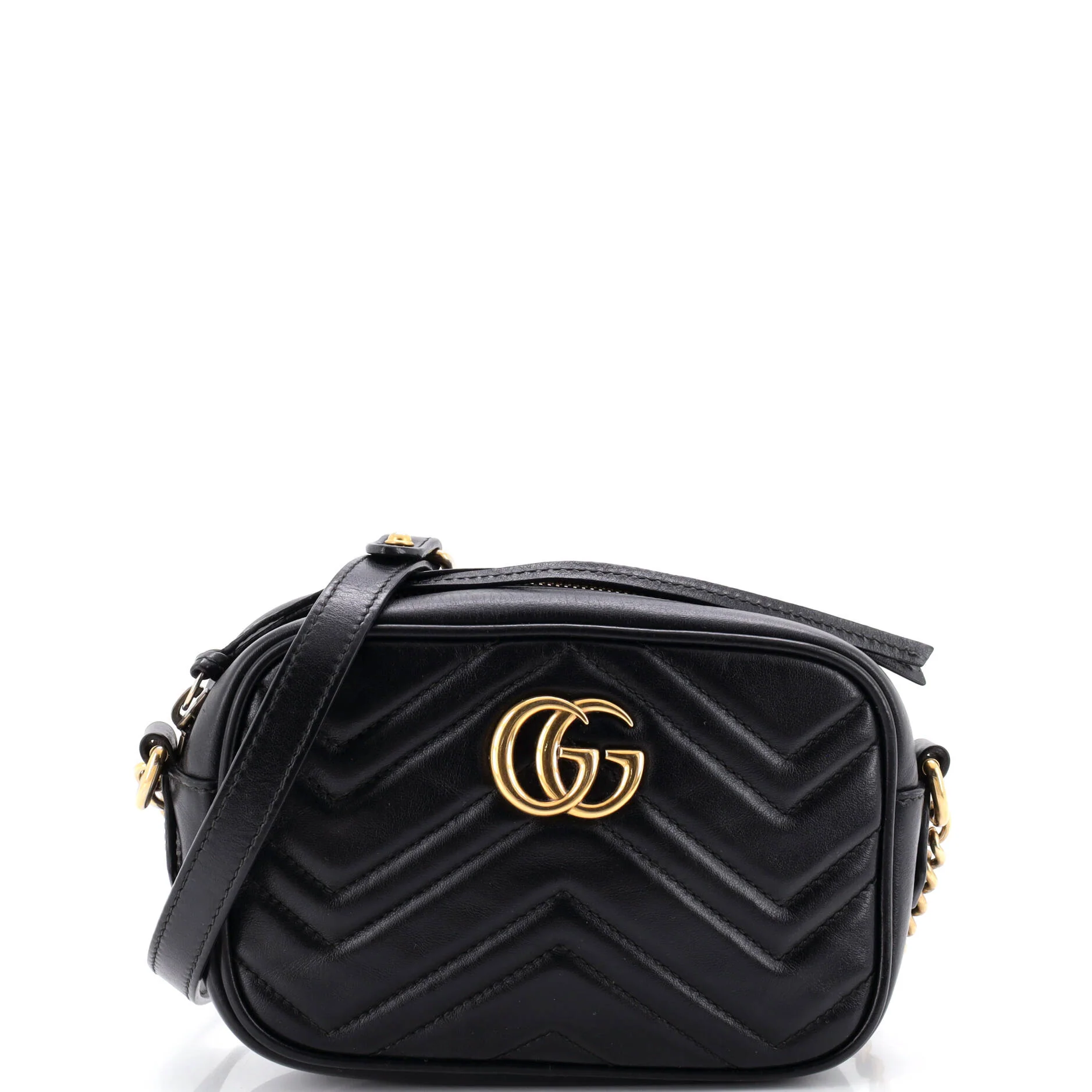 GG Marmont Shoulder Bag Matelasse Leather Mini