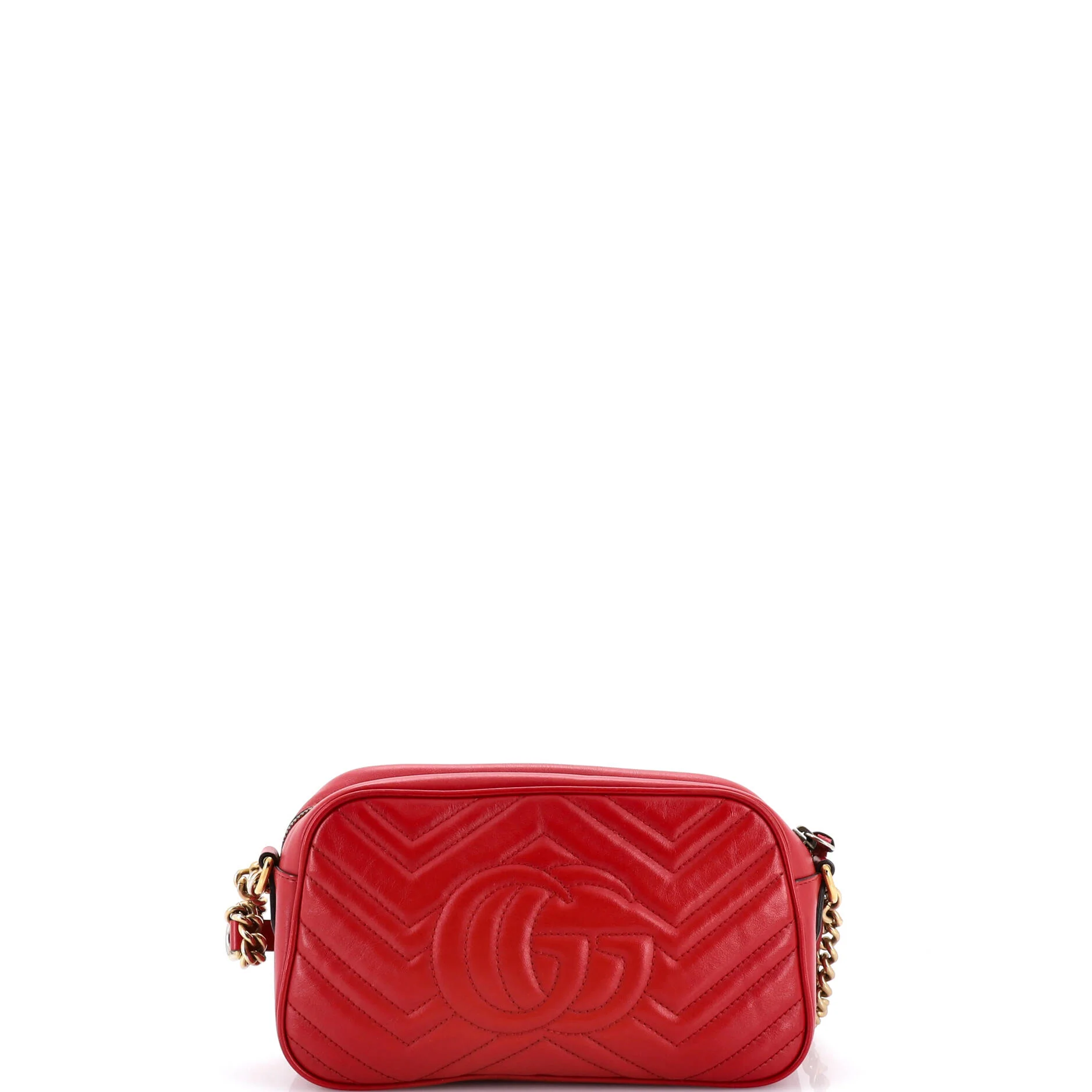 GG Marmont Shoulder Bag Matelasse Leather Small - Image 3