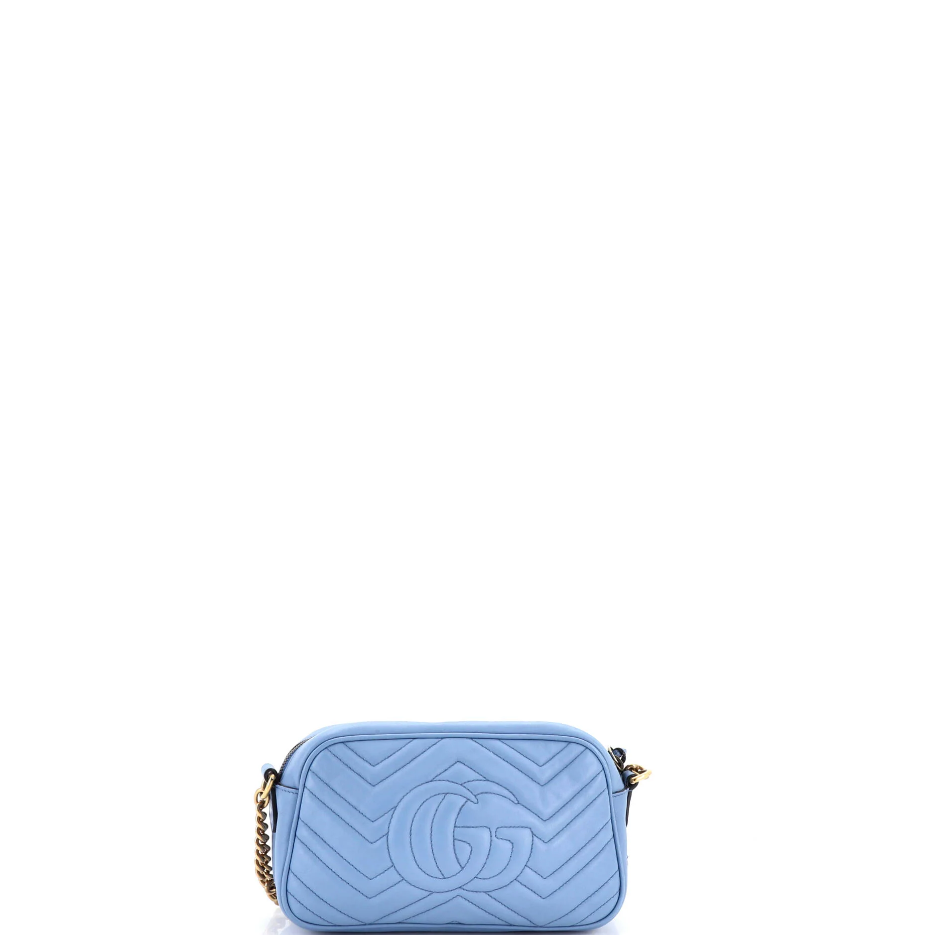 GG Marmont Shoulder Bag Matelasse Leather Small - Image 3