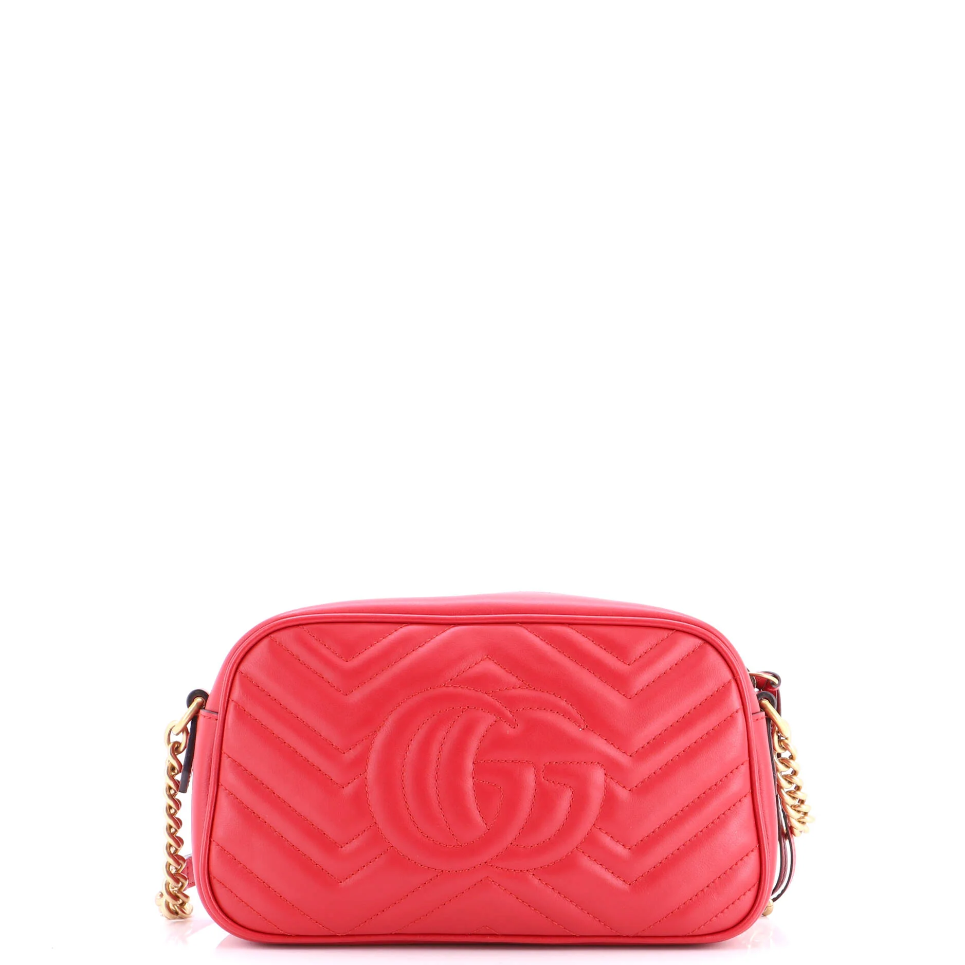 GG Marmont Shoulder Bag Matelasse Leather Small - Image 3