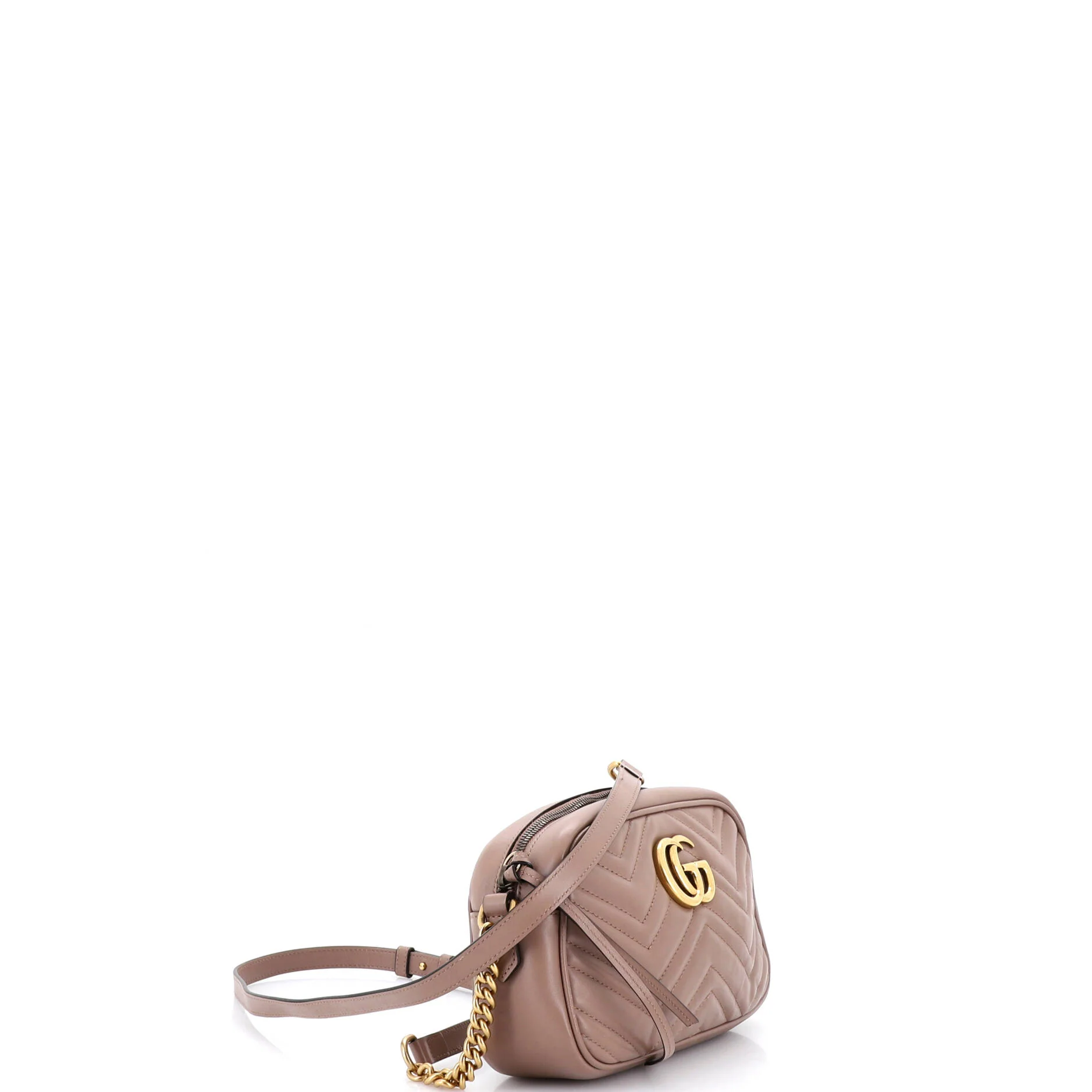 GG Marmont Shoulder Bag Matelasse Leather Small - Image 2