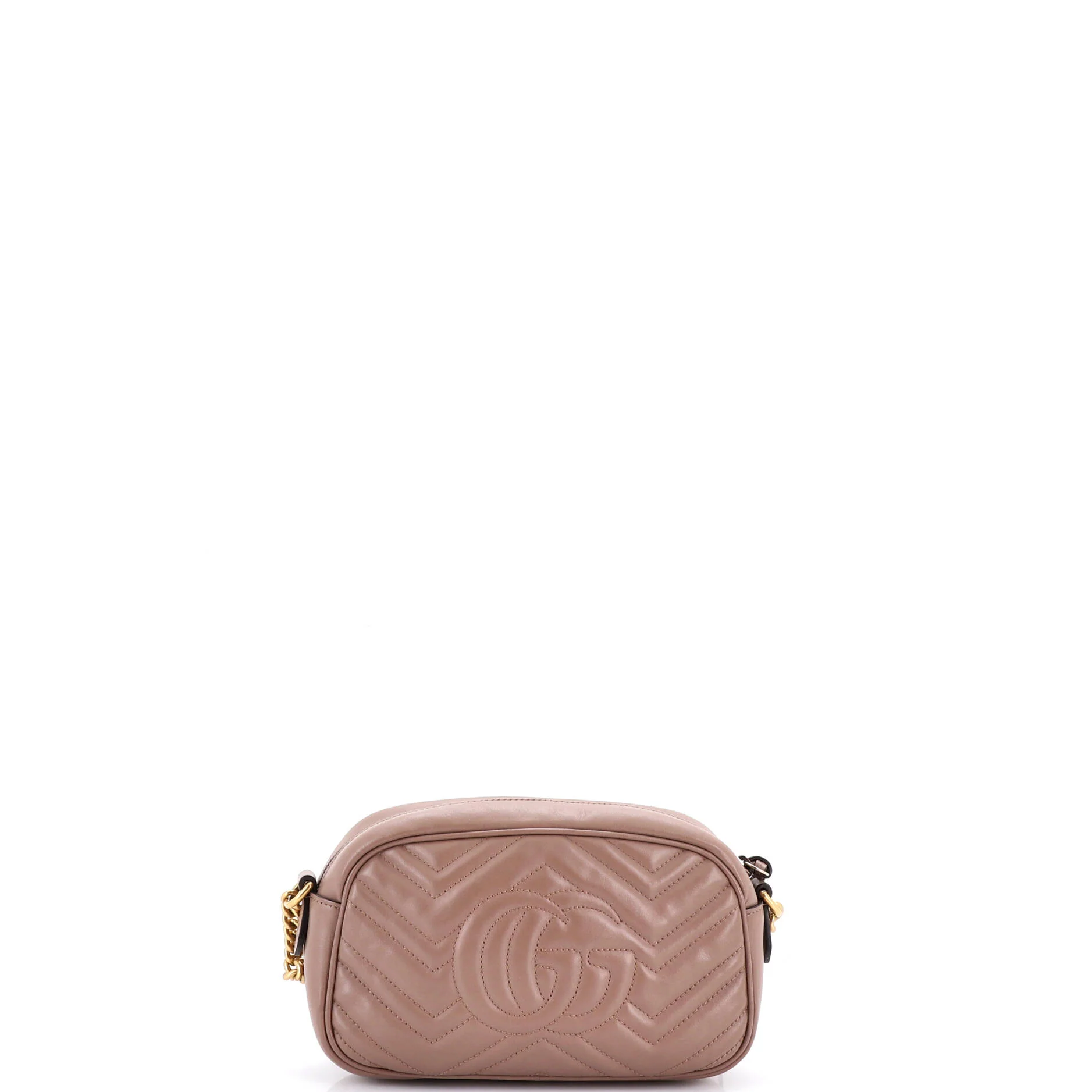 GG Marmont Shoulder Bag Matelasse Leather Small - Image 3