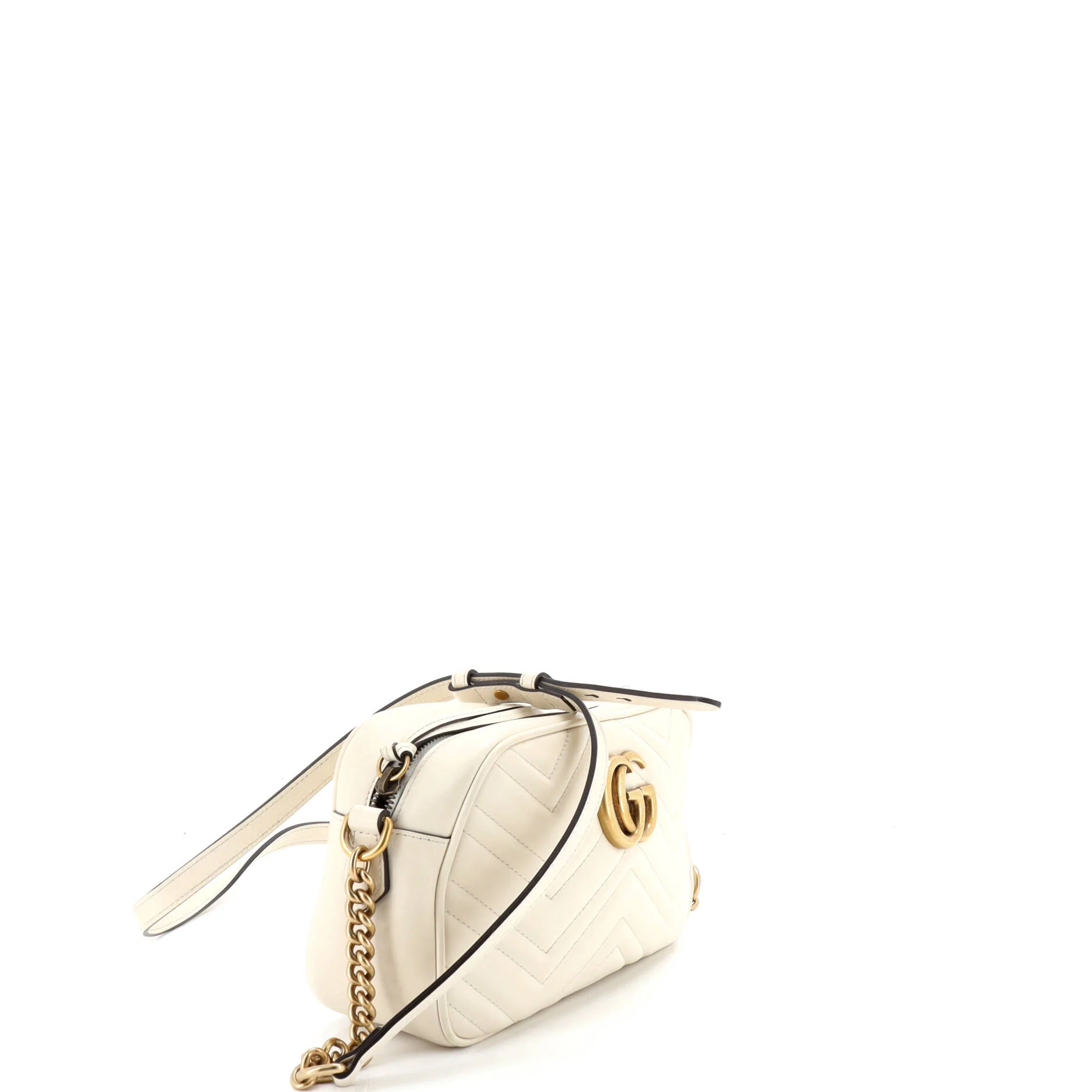 GG Marmont Shoulder Bag Matelasse Leather Small - Image 2