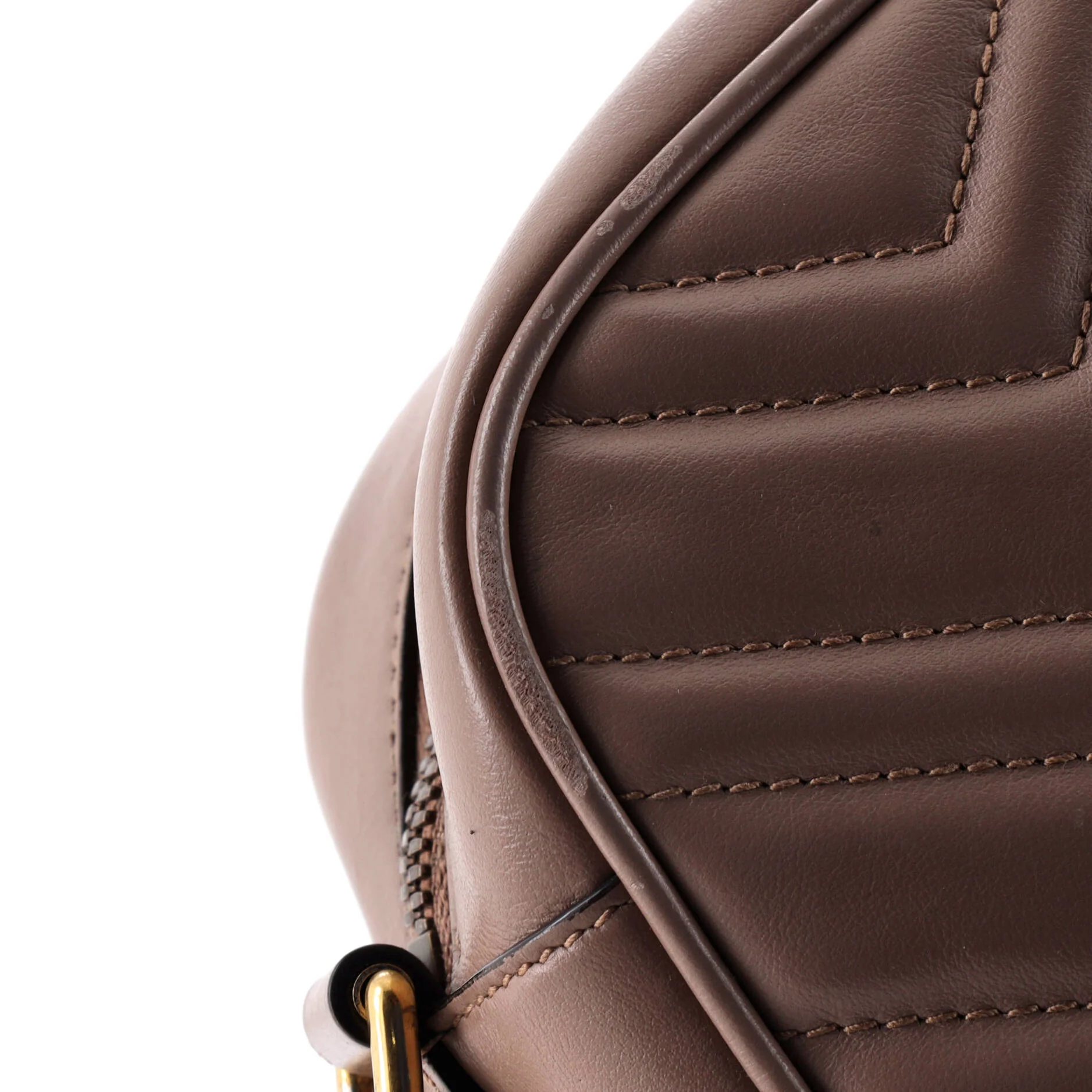 GG Marmont Shoulder Bag Matelasse Leather Small - Image 6