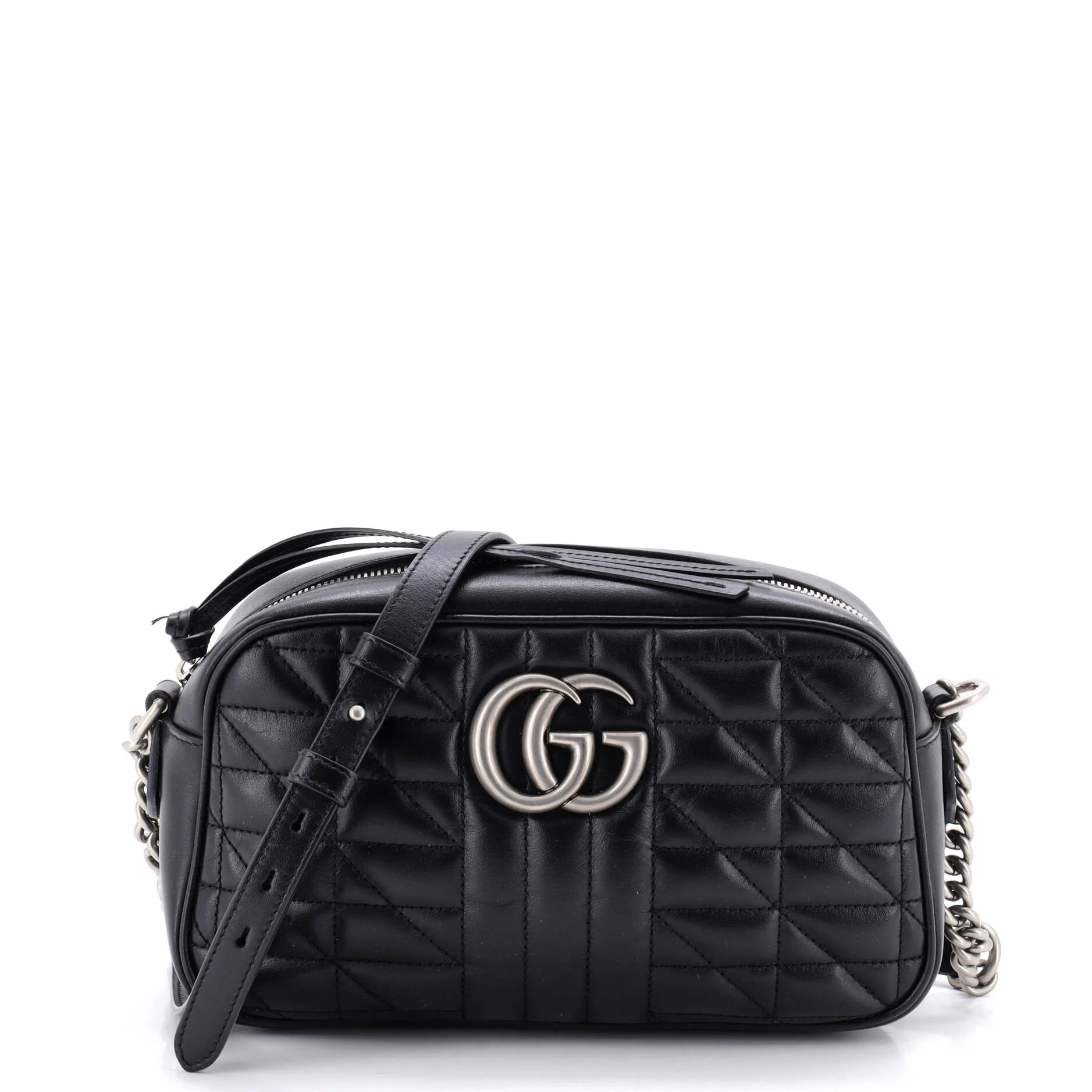 GG Marmont Shoulder Bag Mixed Matelasse Leather Small