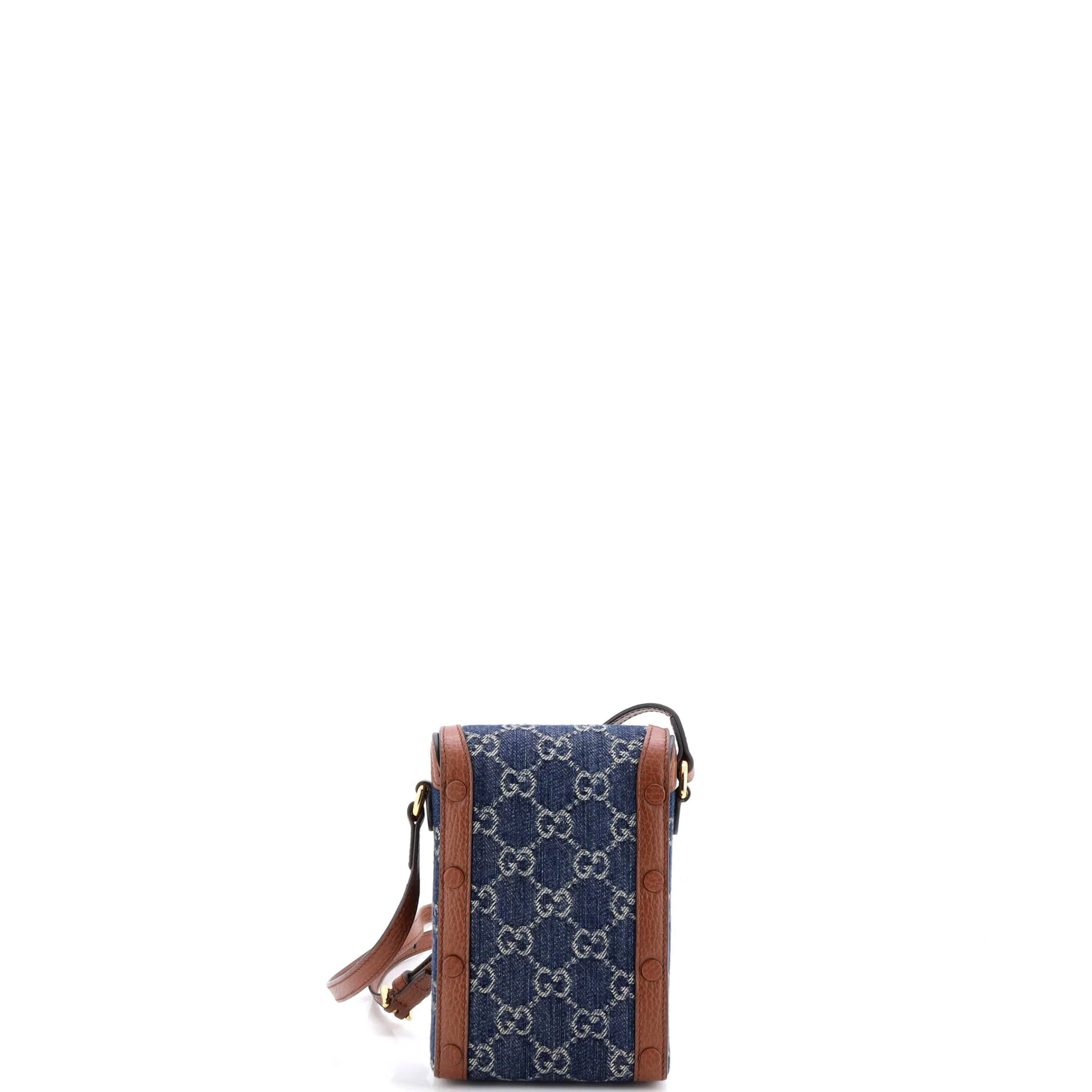 Horsebit 1955 Crossbody Bag GG Denim Mini - Image 3