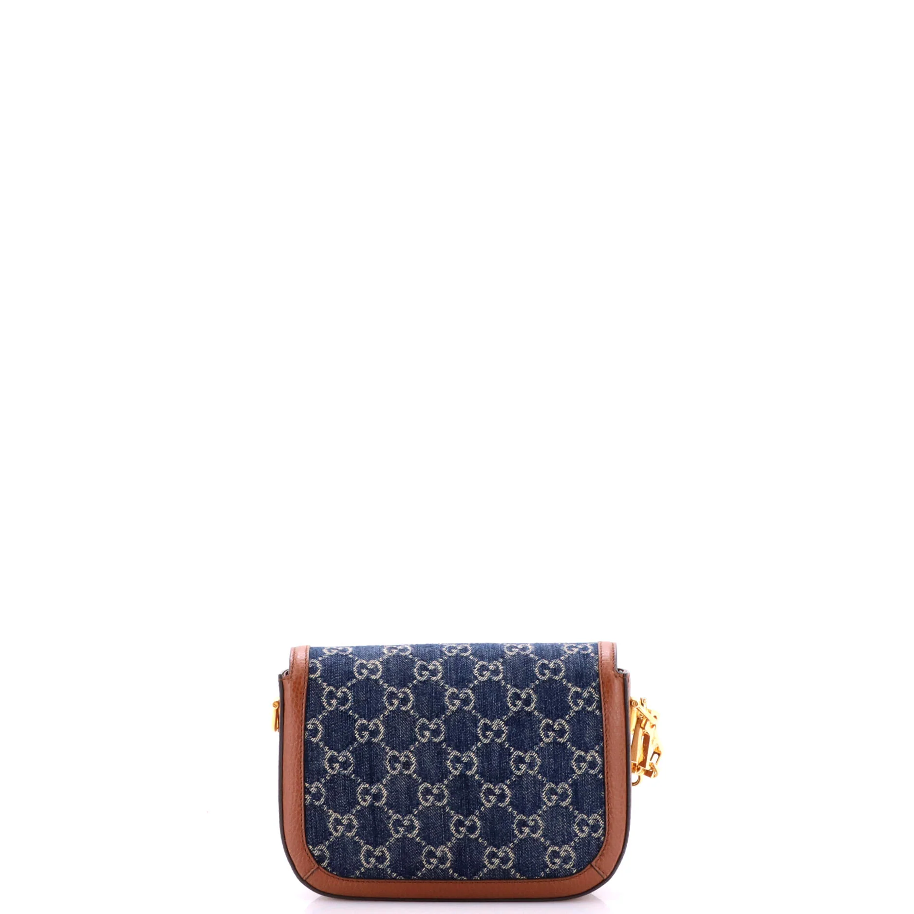 Horsebit 1955 Shoulder Bag GG Denim Mini - Image 3