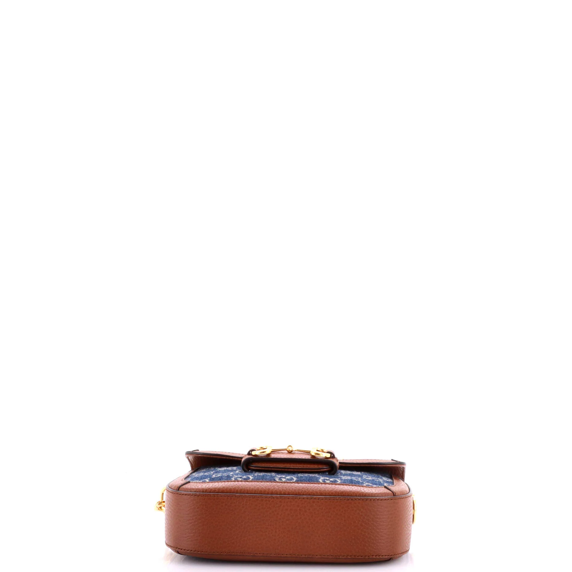 Horsebit 1955 Shoulder Bag GG Denim Mini - Image 4