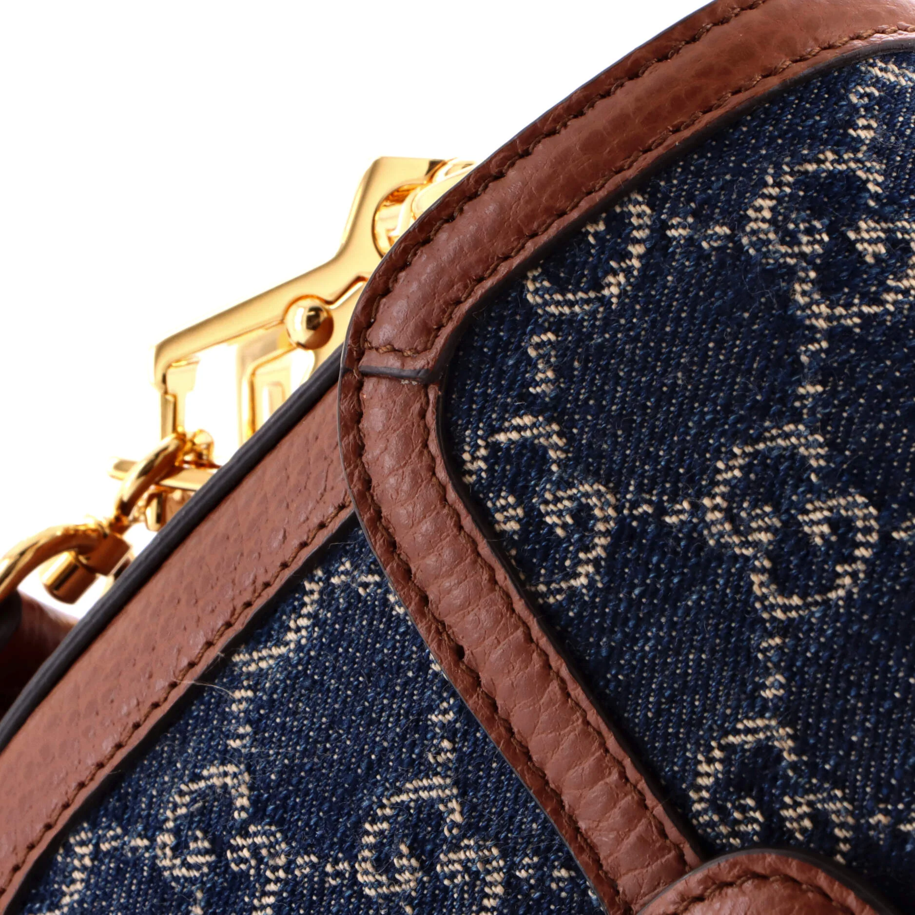 Horsebit 1955 Shoulder Bag GG Denim Mini - Image 6