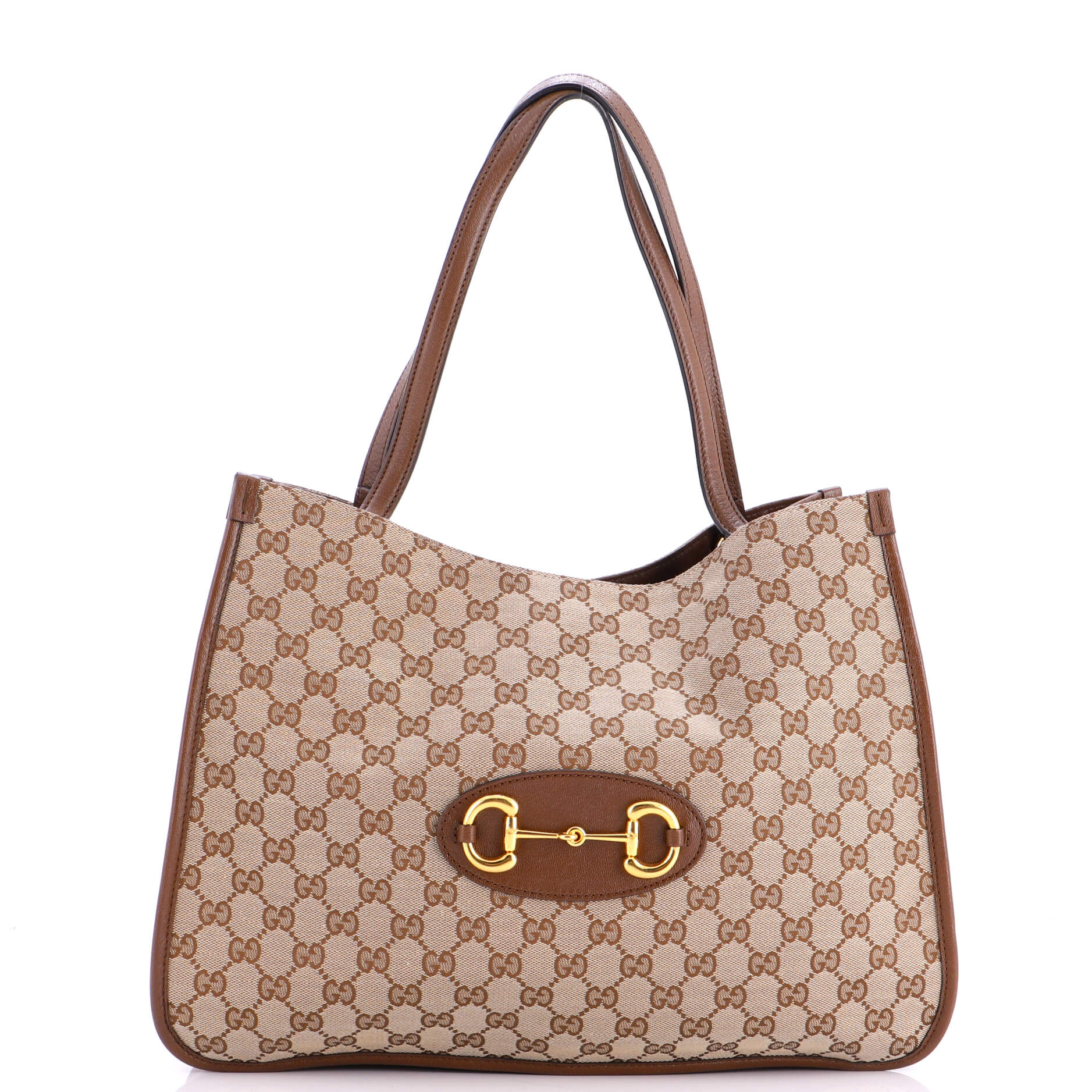 Horsebit 1955 Tote GG Canvas with Leather Medium